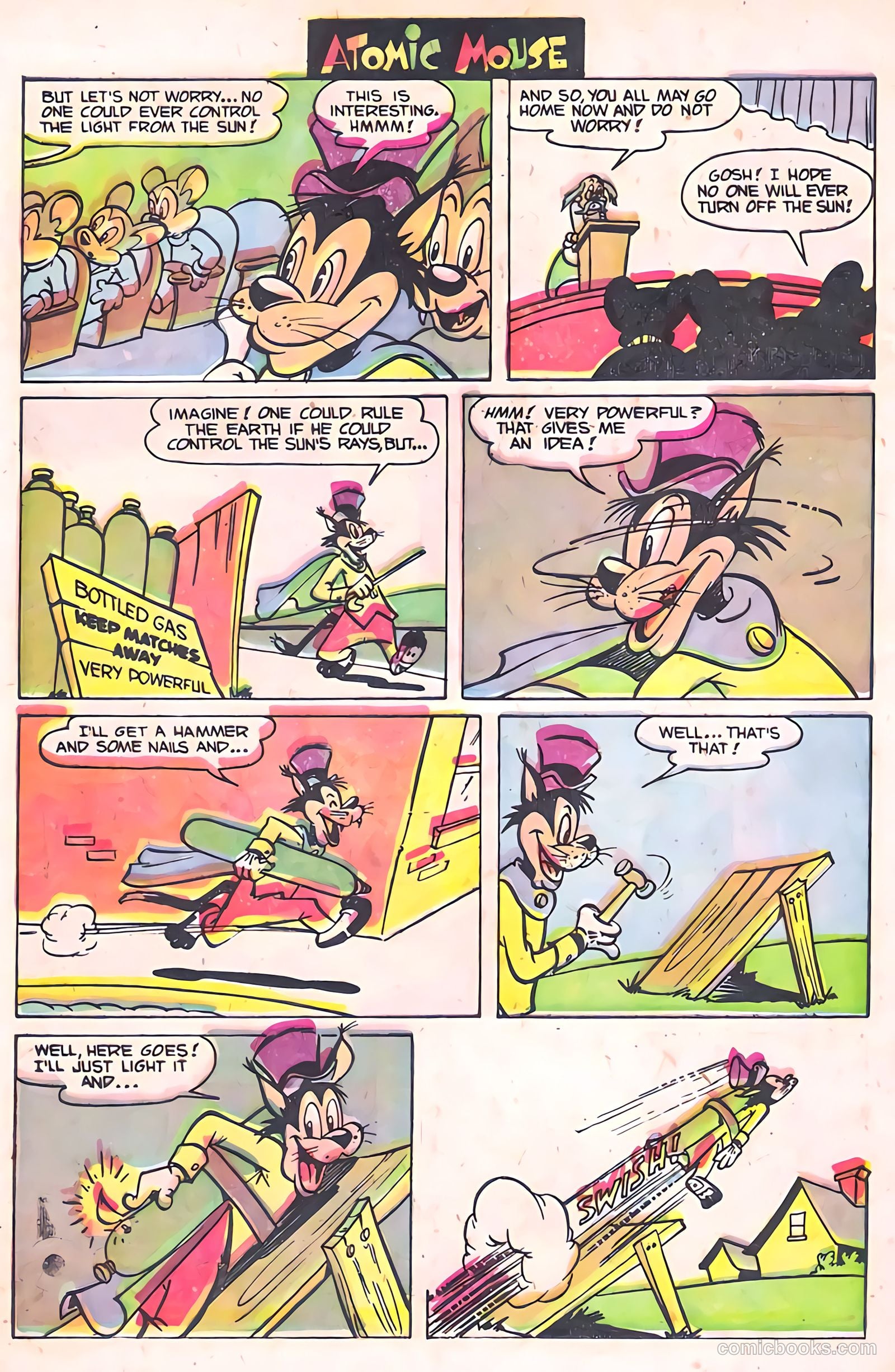 Atomic Mouse #5 (1953) — page 8 of 37