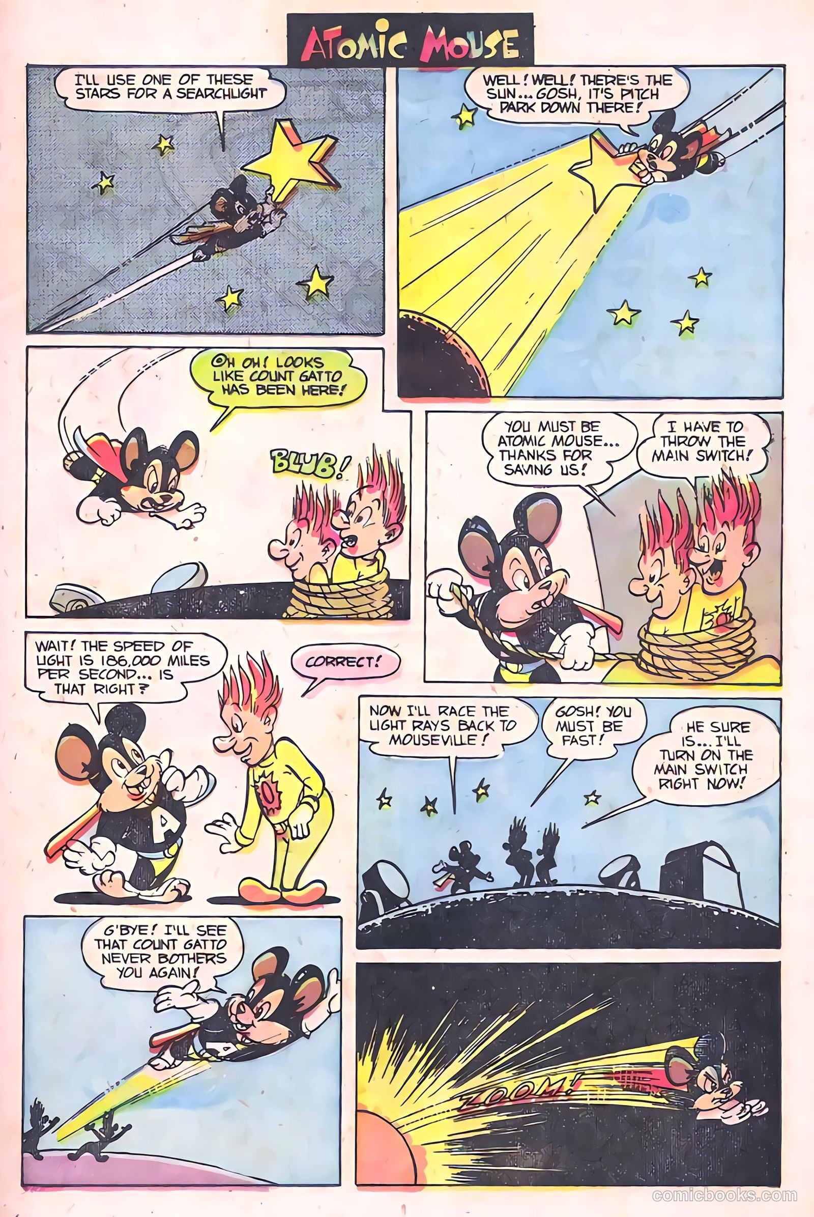 Atomic Mouse #5 (1953) — page 13 of 37