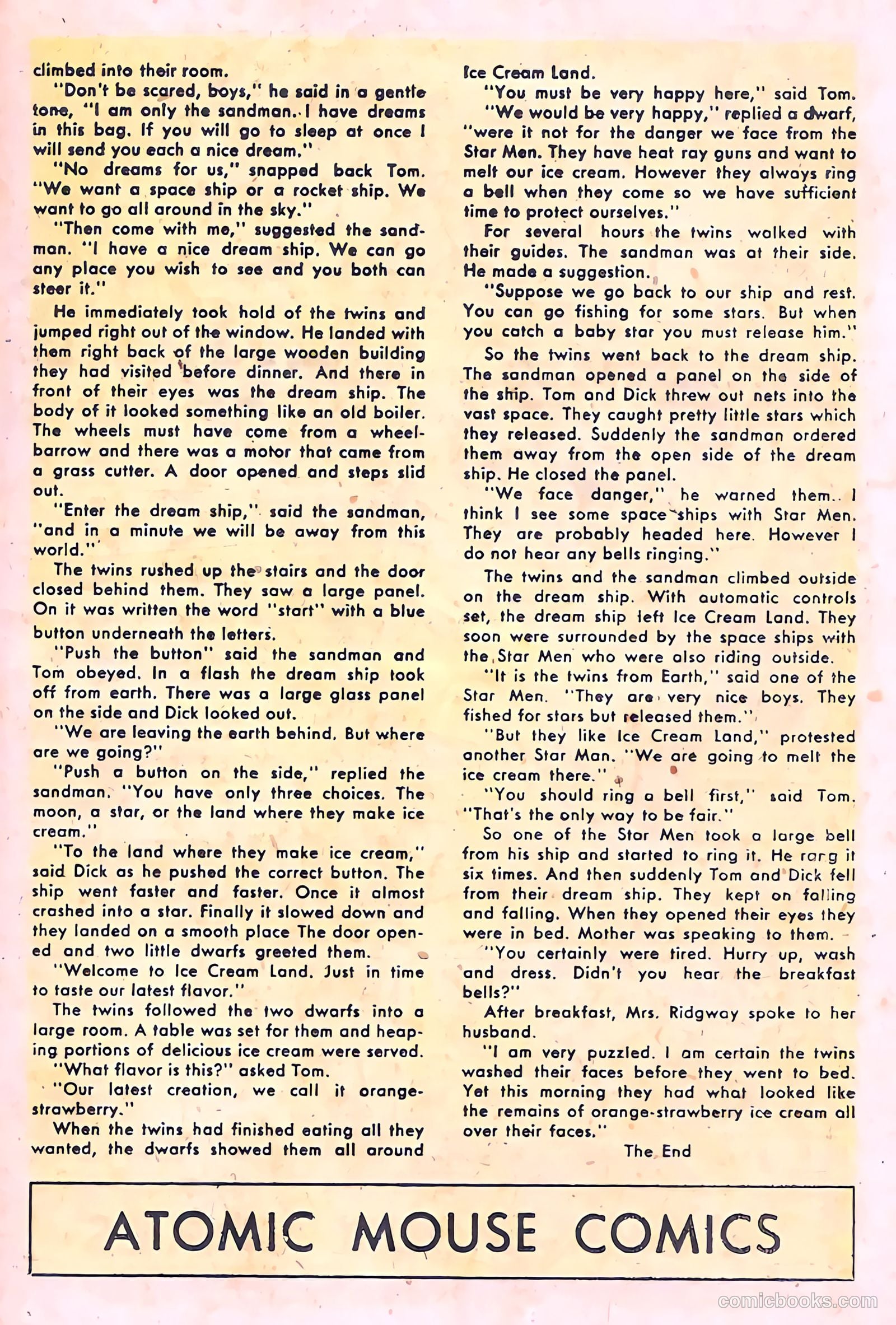 Atomic Mouse #5 (1953) — page 23 of 37