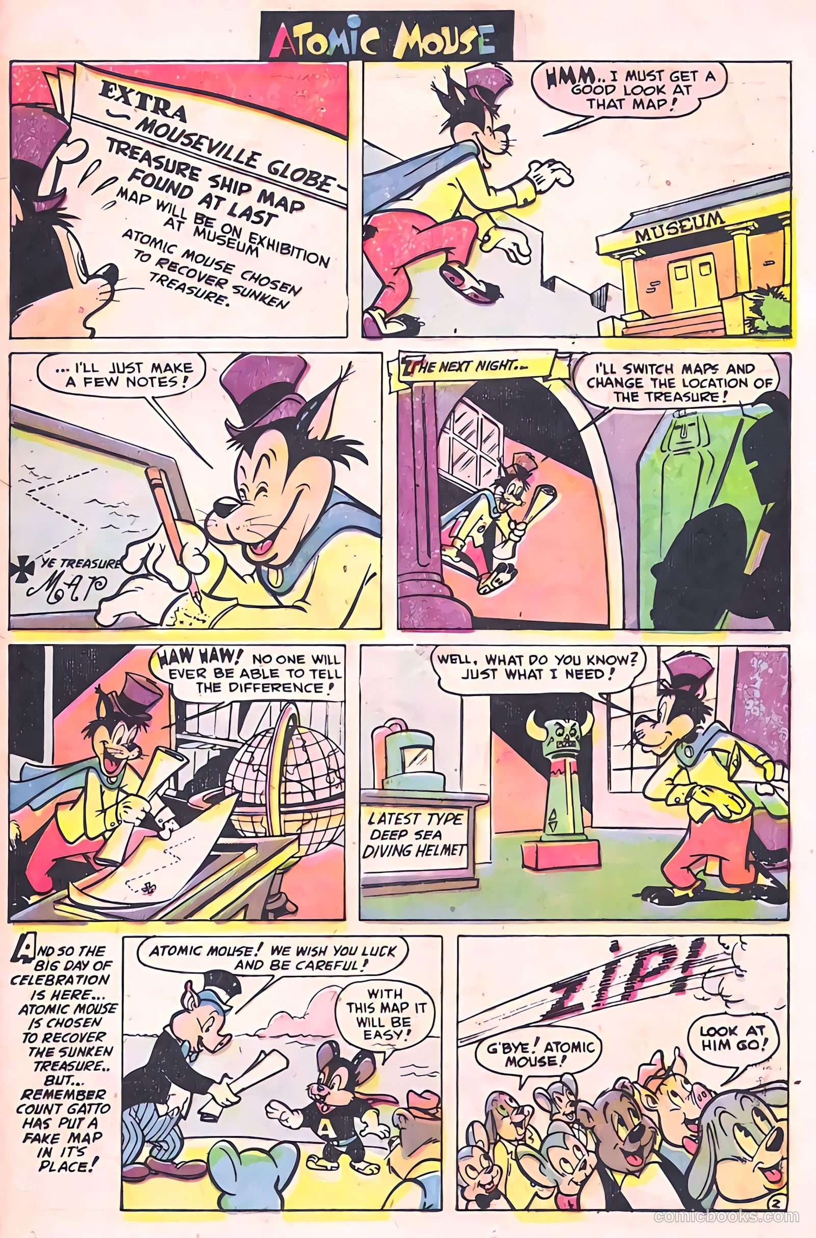 Atomic Mouse #5 (1953) — page 25 of 37