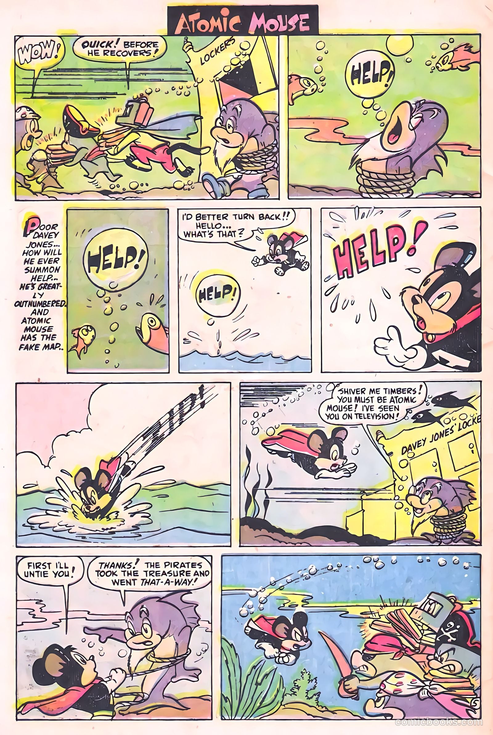 Atomic Mouse #5 (1953) — page 28 of 37