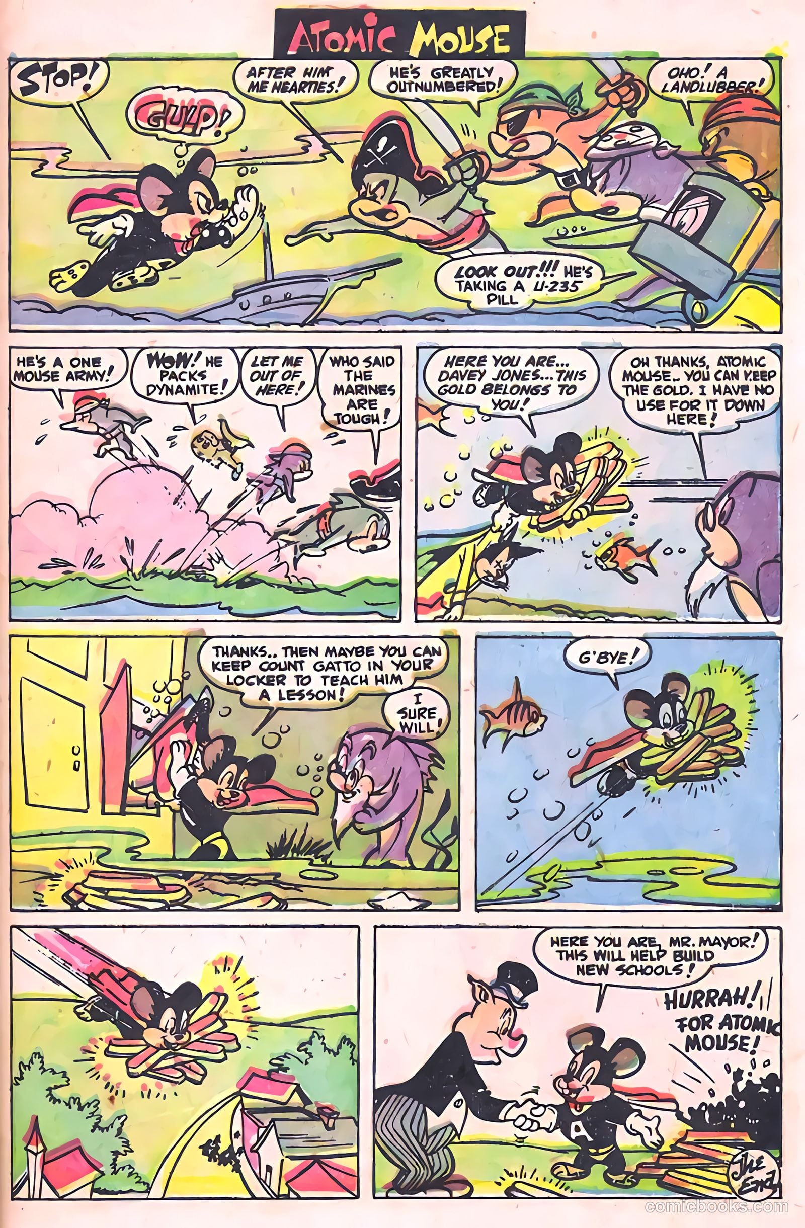 Atomic Mouse #5 (1953) — page 29 of 37
