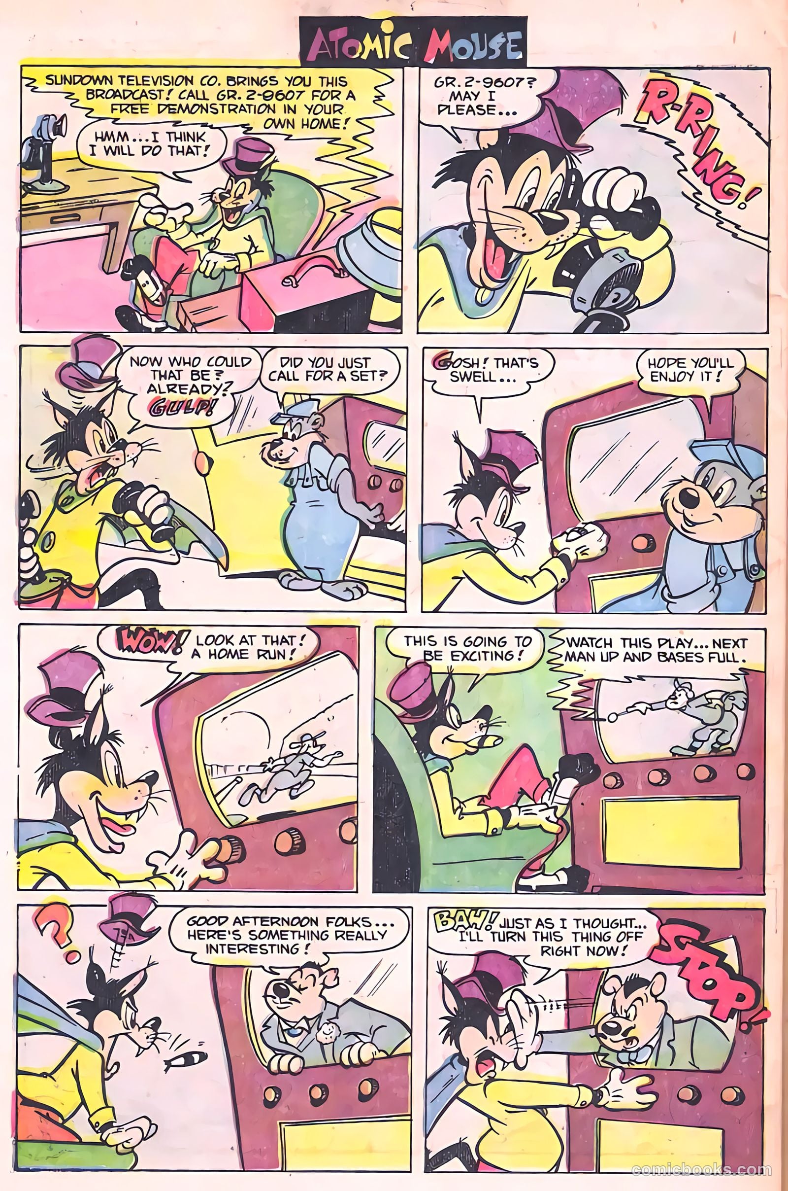 Atomic Mouse #5 (1953) — page 32 of 37