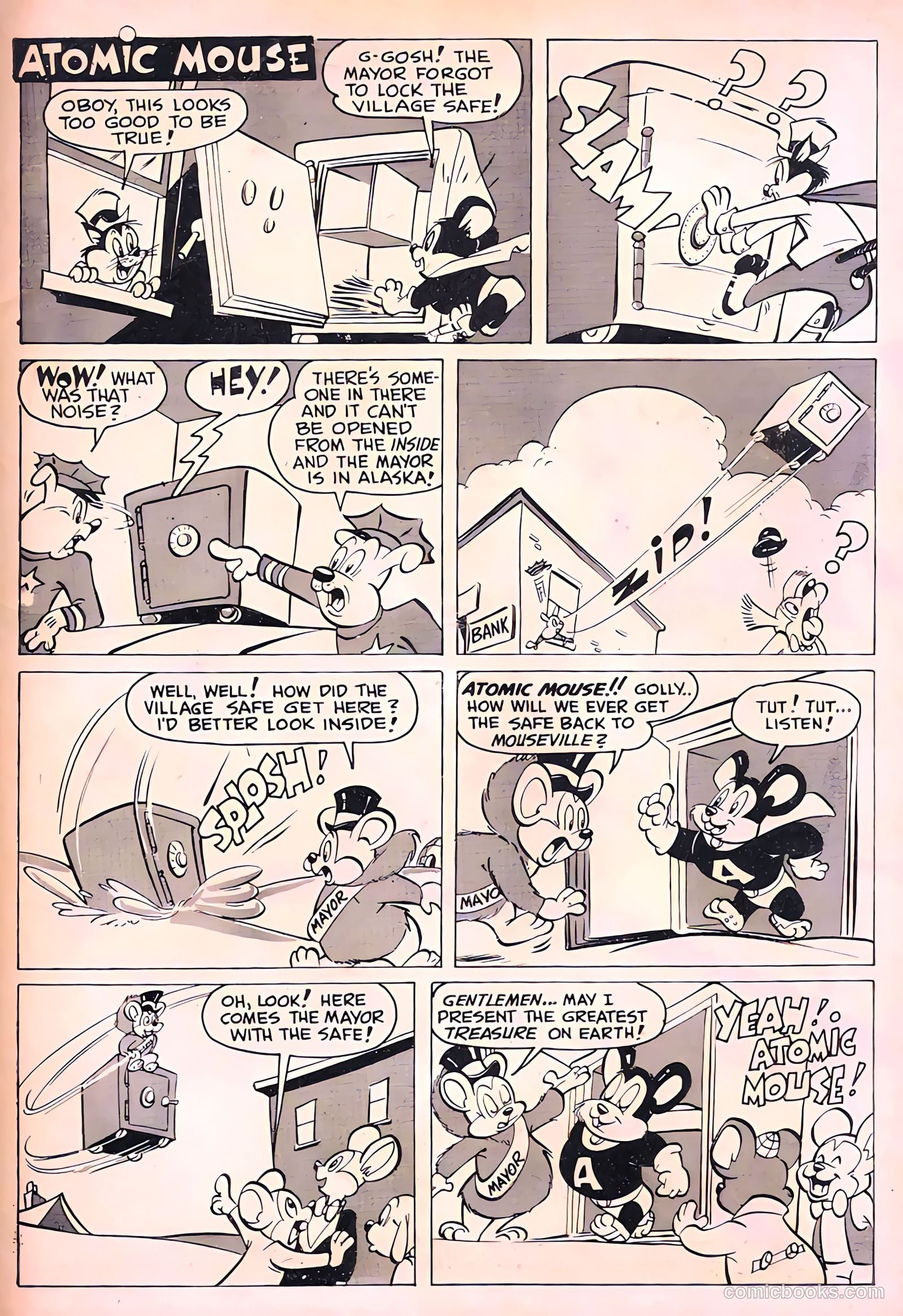 Atomic Mouse #5 (1953) — page 35 of 37