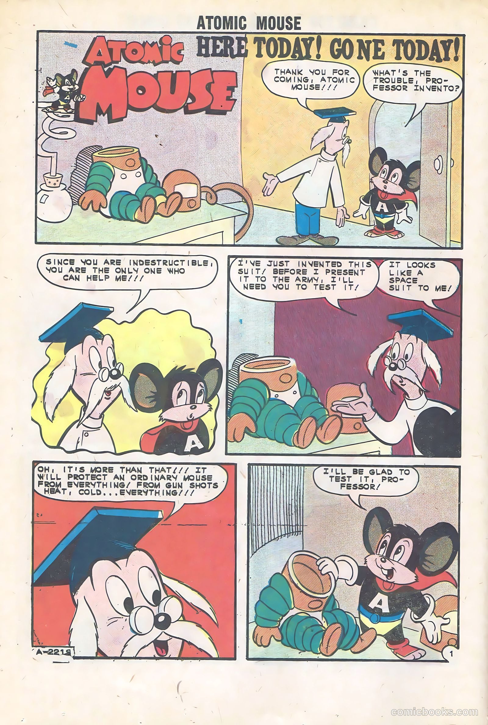 Atomic Mouse #52 (1963) — page 12 of 36