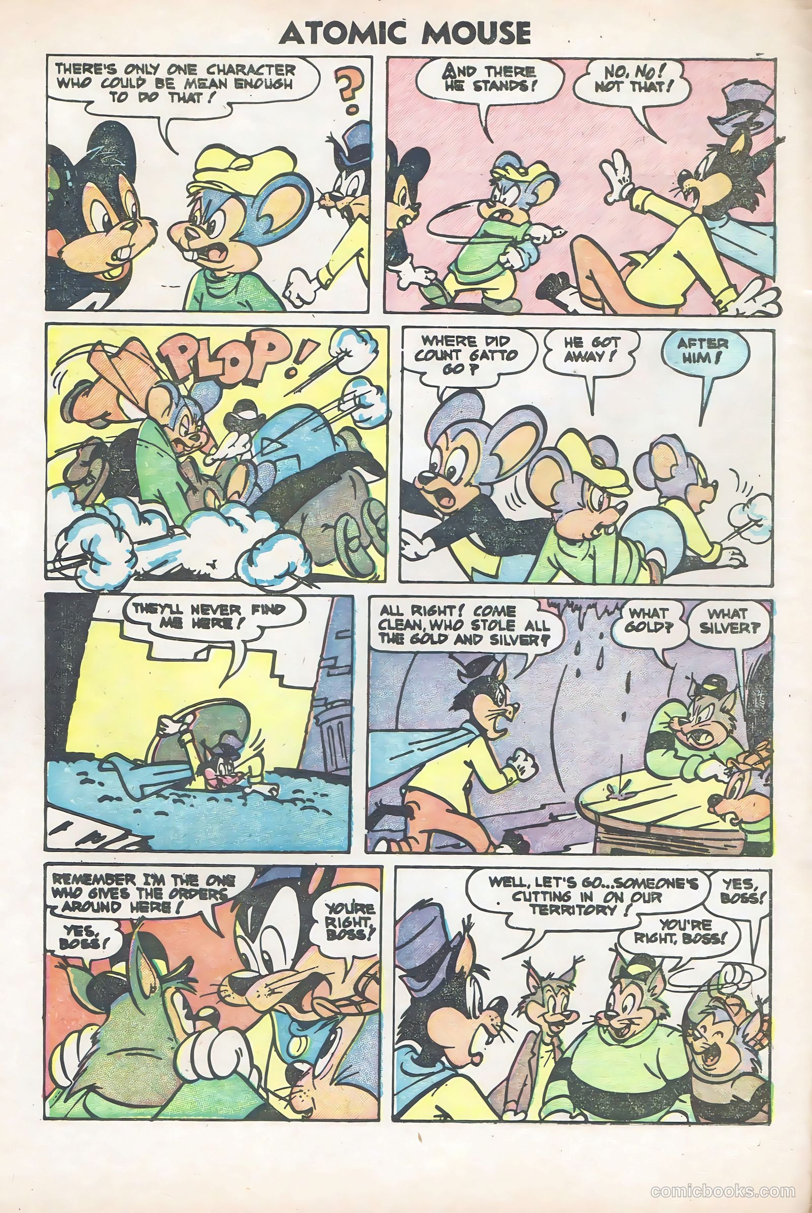 Atomic Mouse #6 (1954) — page 4 of 36