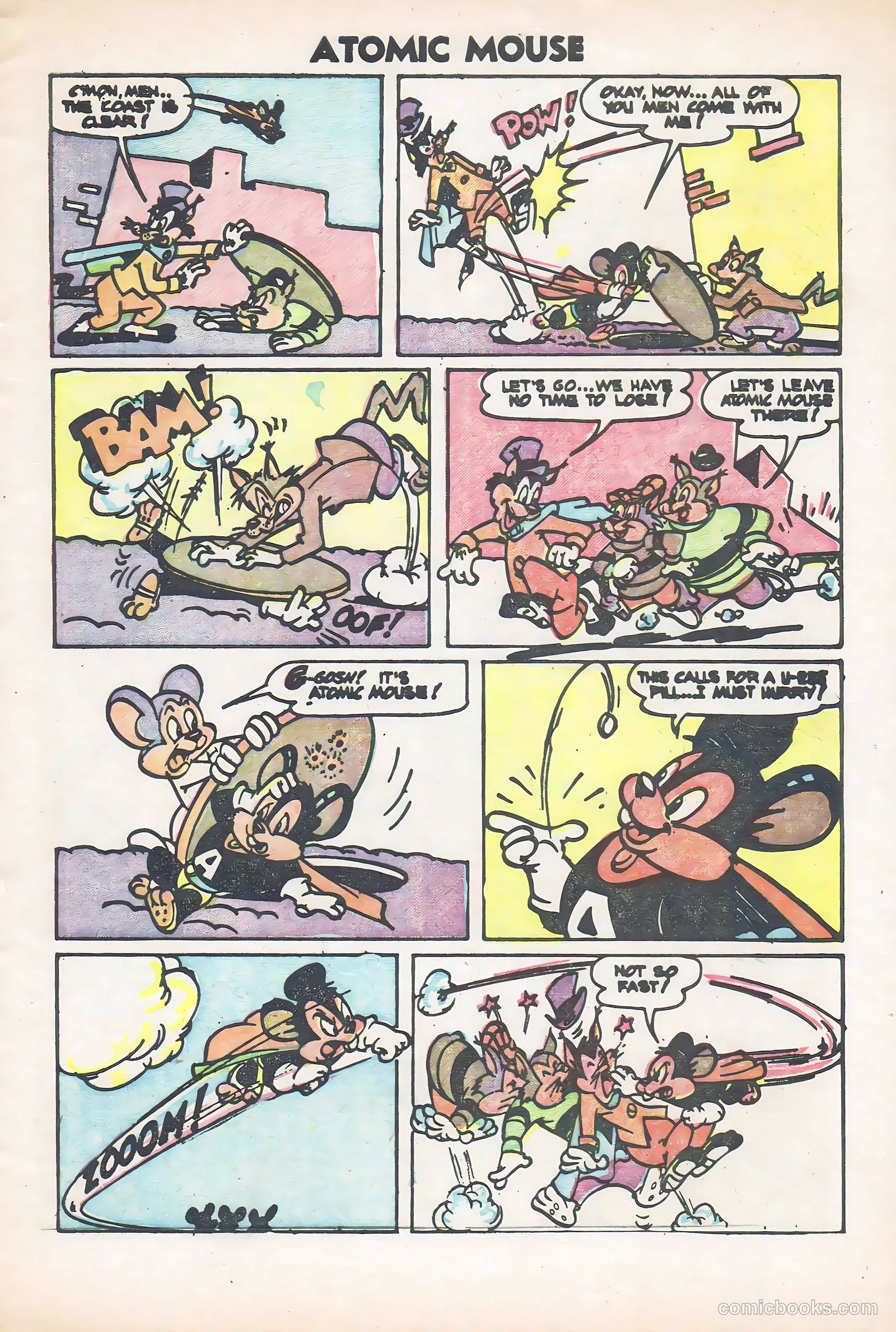 Atomic Mouse #6 (1954) — page 5 of 36