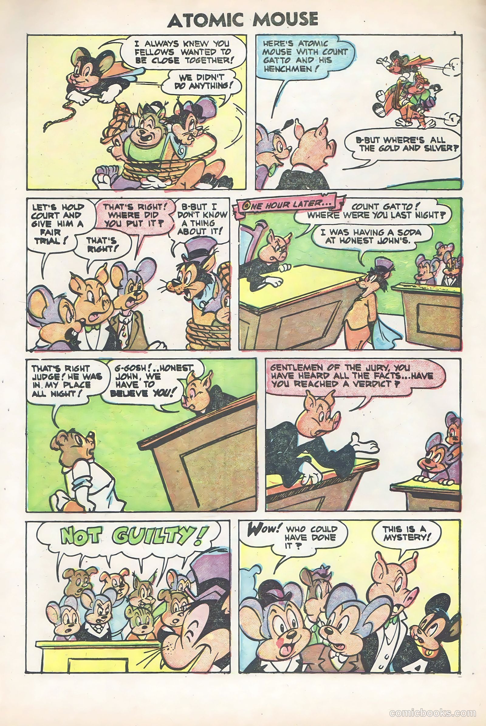 Atomic Mouse #6 (1954) — page 6 of 36