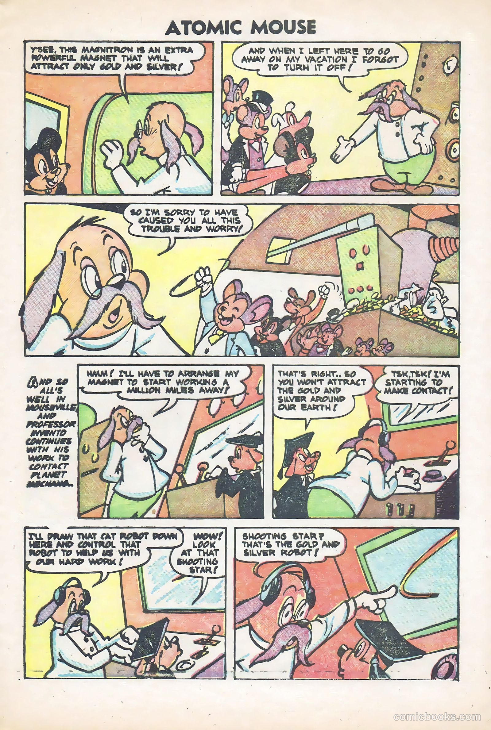 Atomic Mouse #6 (1954) — page 9 of 36