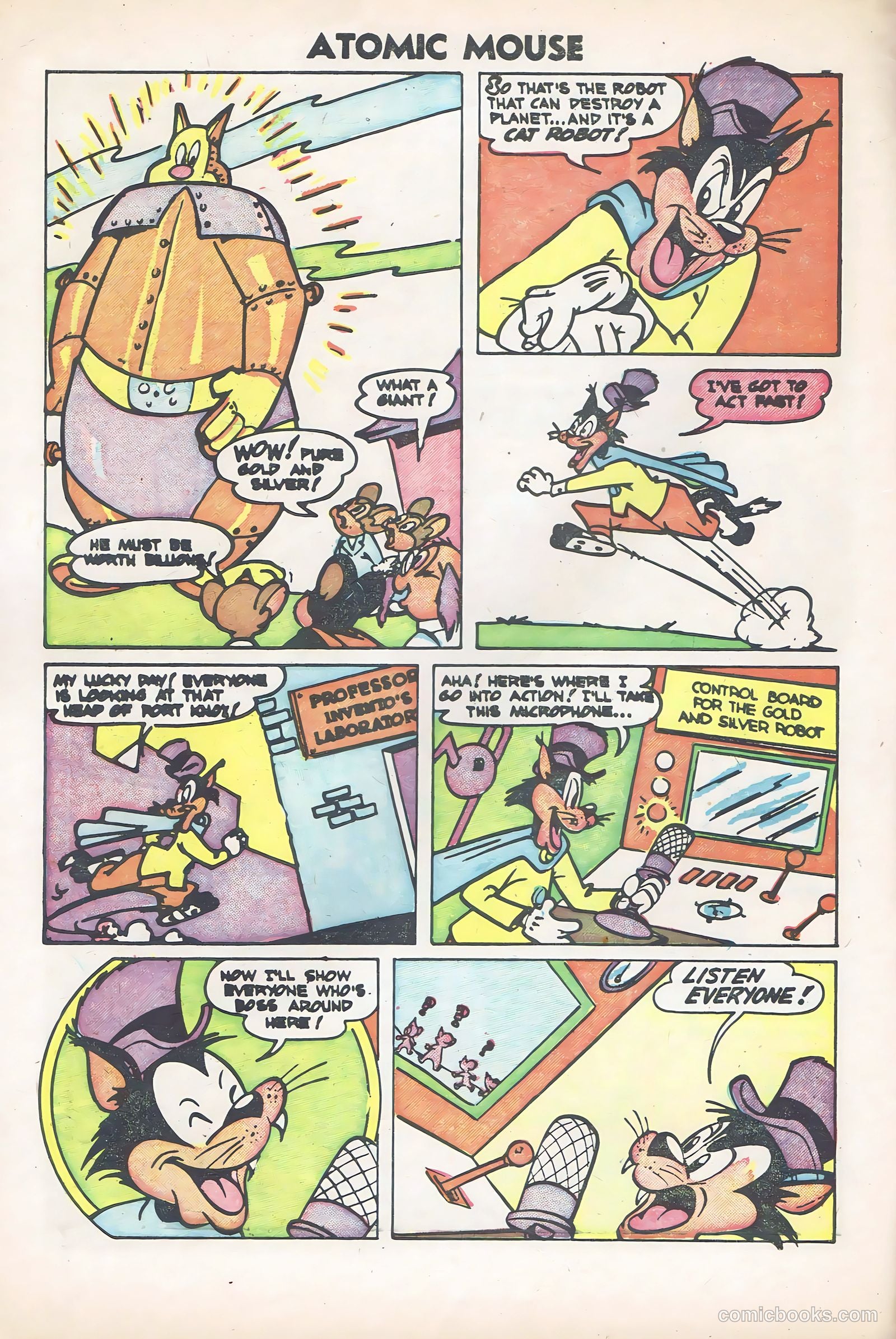 Atomic Mouse #6 (1954) — page 10 of 36