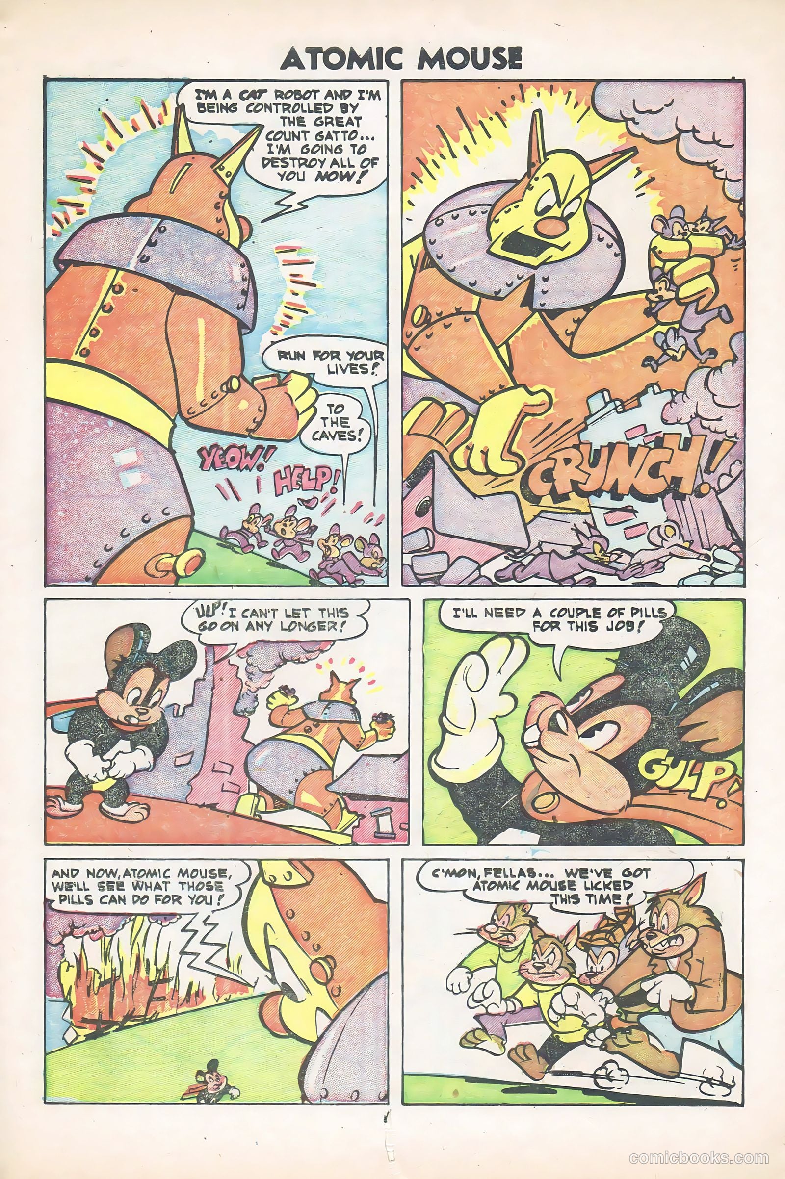 Atomic Mouse #6 (1954) — page 11 of 36