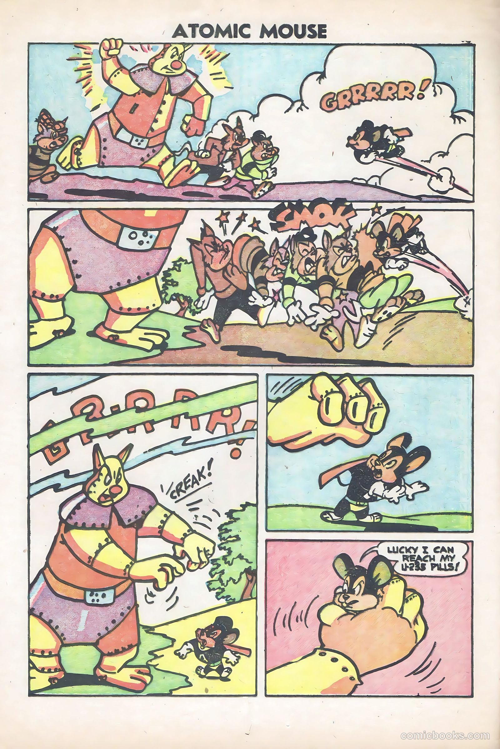 Atomic Mouse #6 (1954) — page 12 of 36
