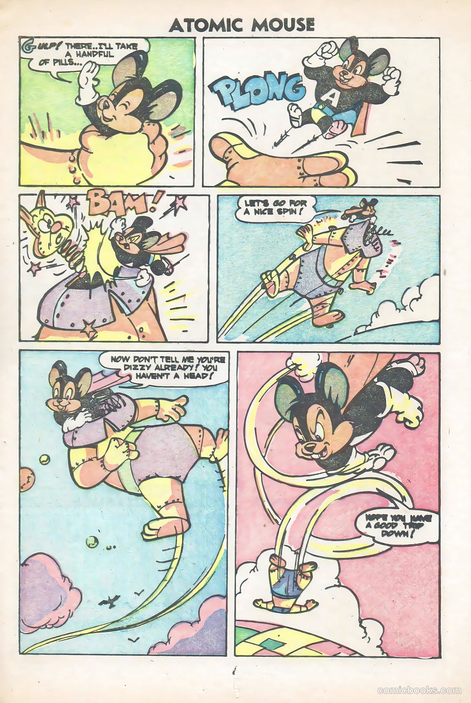 Atomic Mouse #6 (1954) — page 13 of 36
