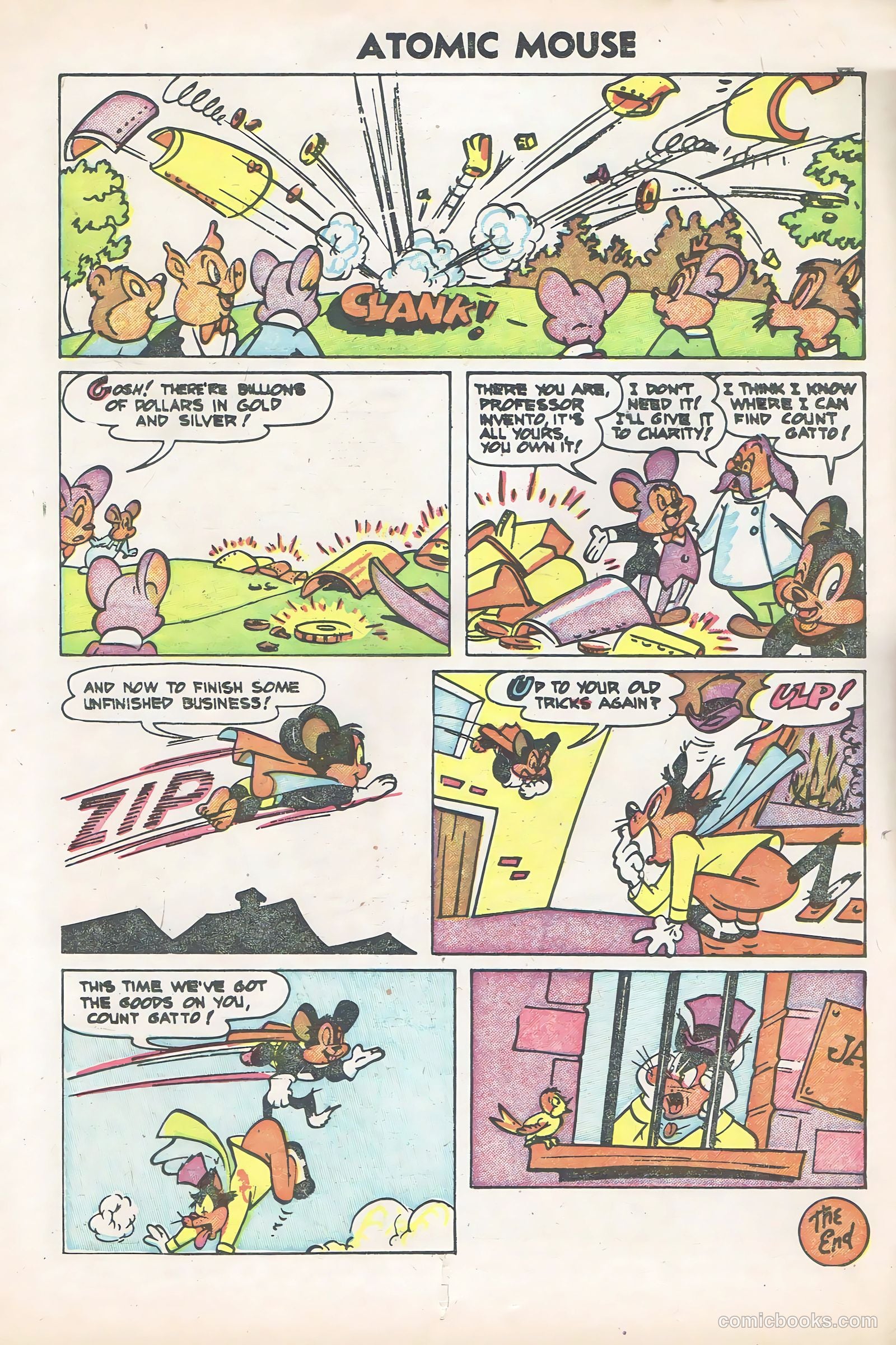 Atomic Mouse #6 (1954) — page 14 of 36