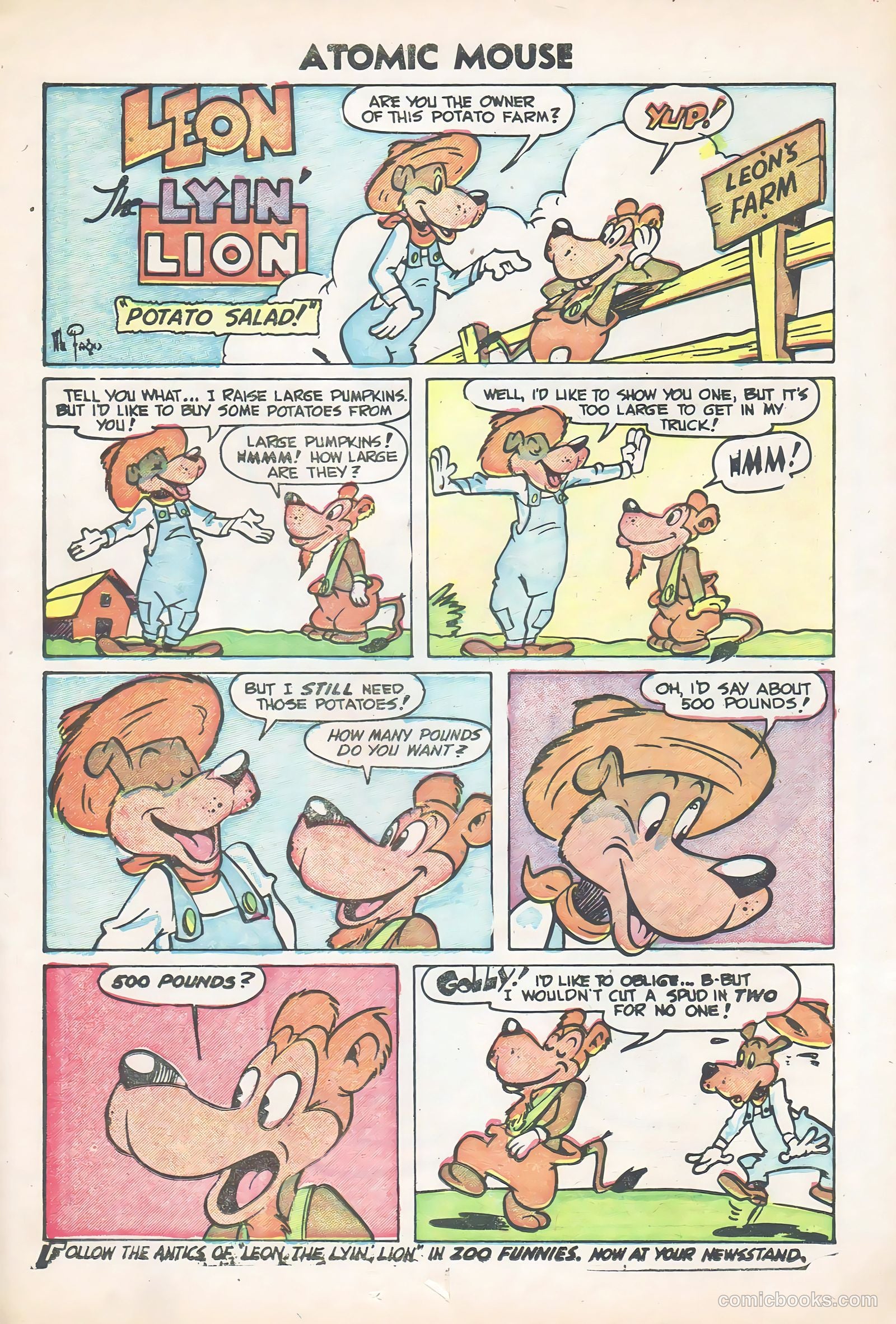 Atomic Mouse #6 (1954) — page 15 of 36