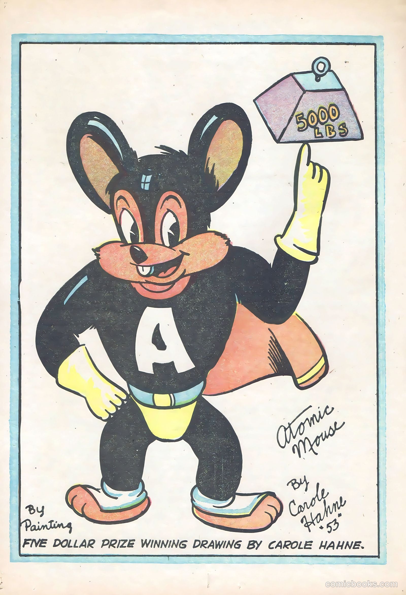Atomic Mouse #6 (1954) — page 16 of 36
