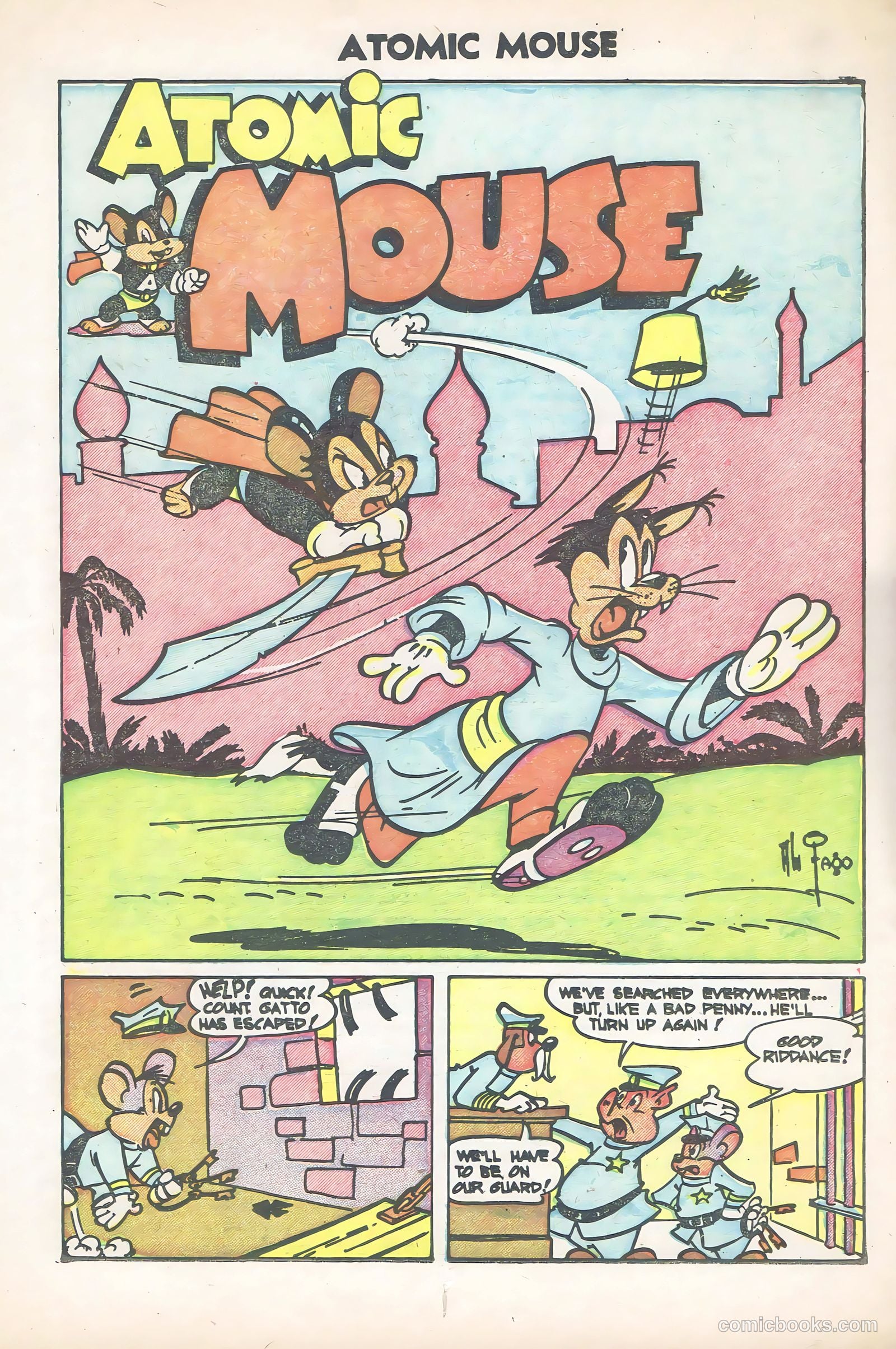 Atomic Mouse #6 (1954) — page 18 of 36