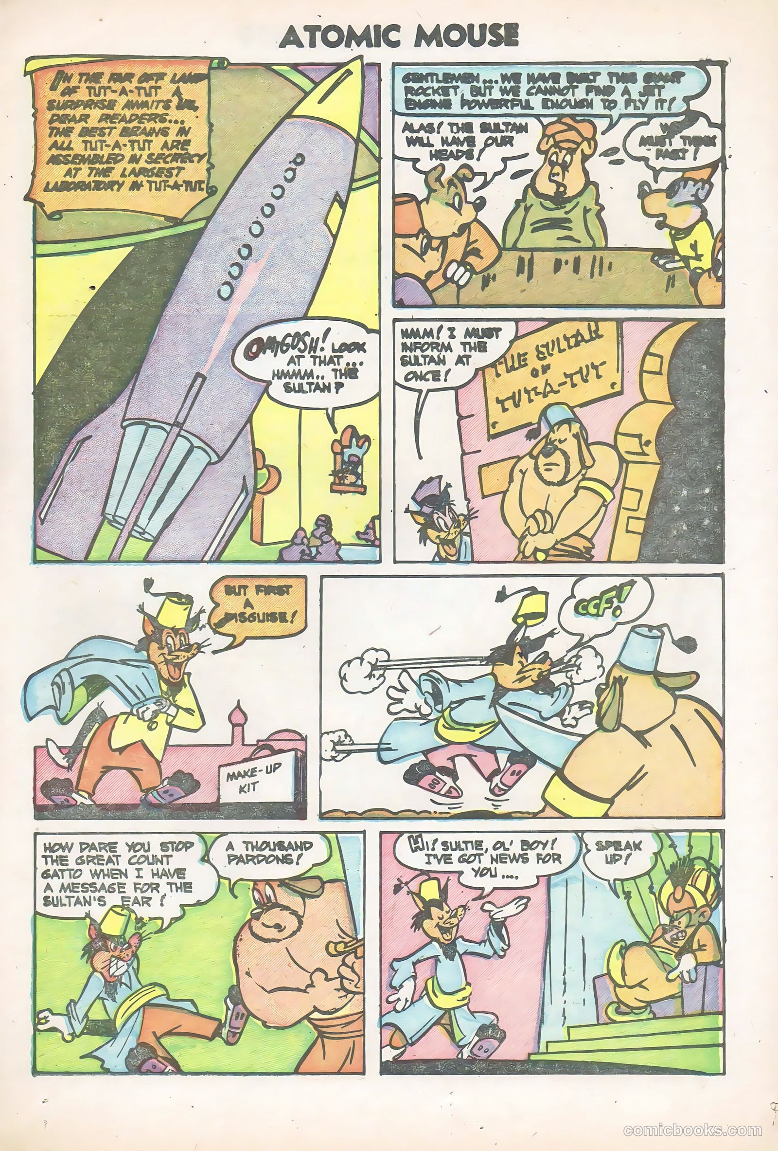 Atomic Mouse #6 (1954) — page 19 of 36