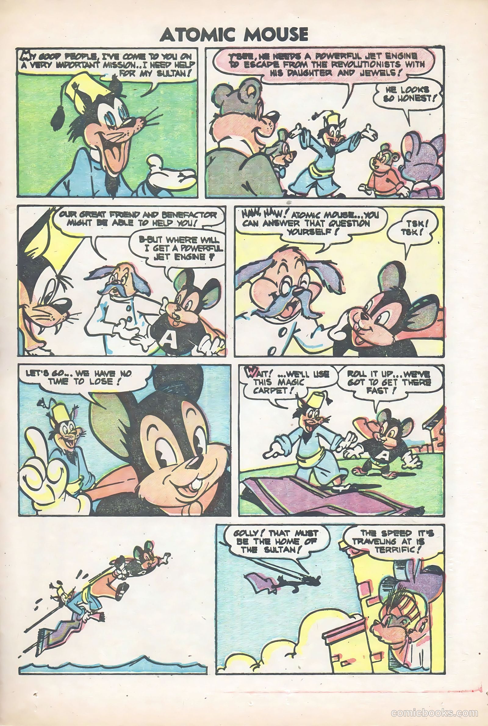 Atomic Mouse #6 (1954) — page 21 of 36