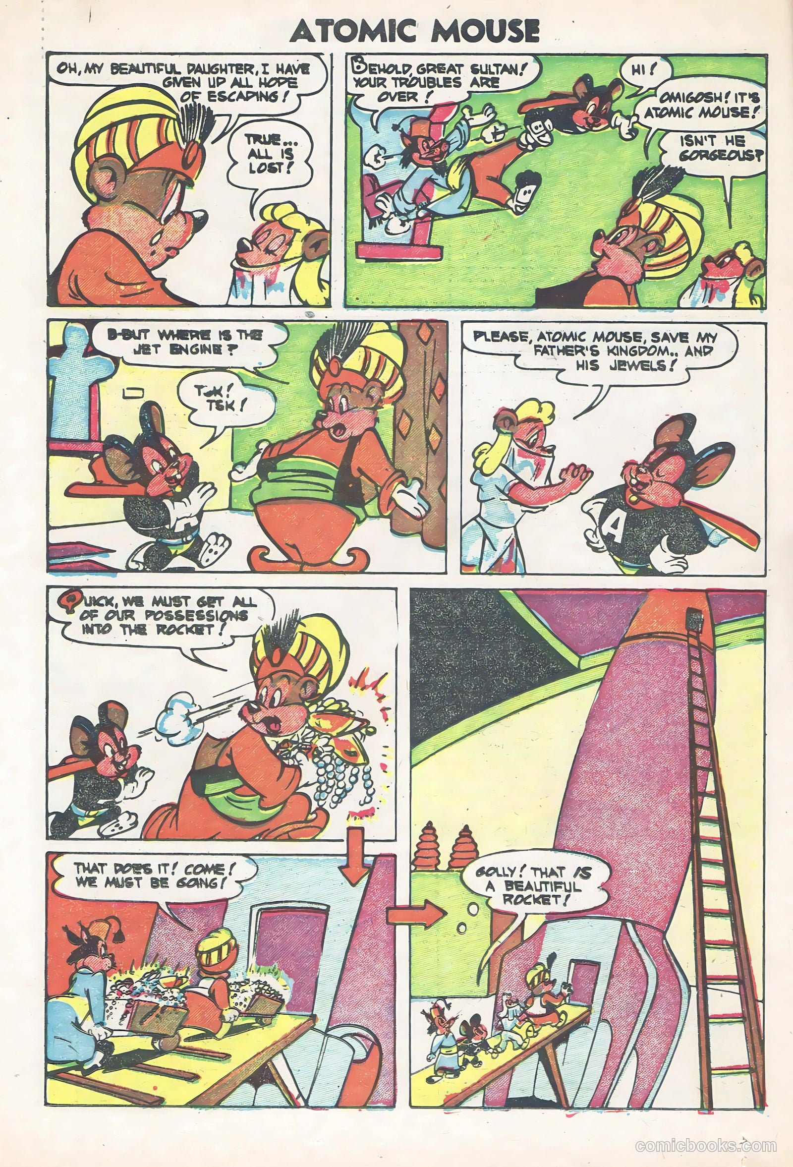 Atomic Mouse #6 (1954) — page 22 of 36