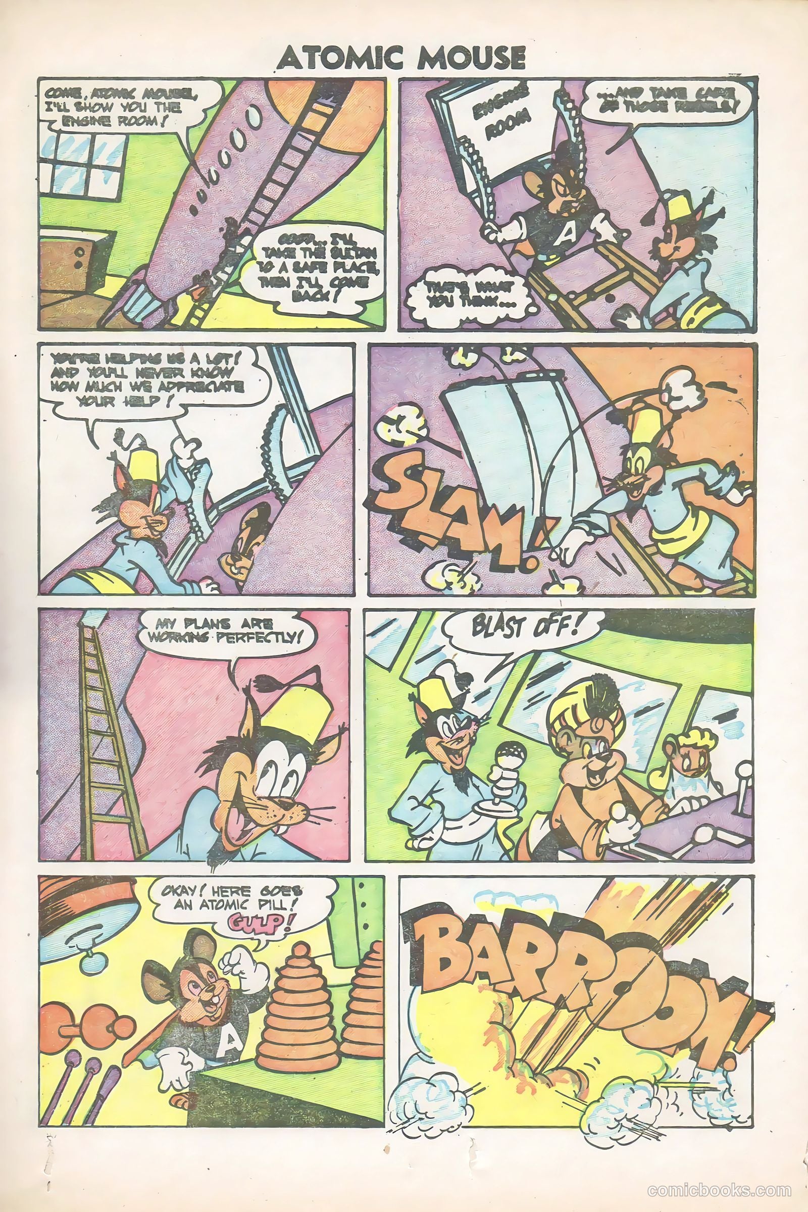 Atomic Mouse #6 (1954) — page 23 of 36