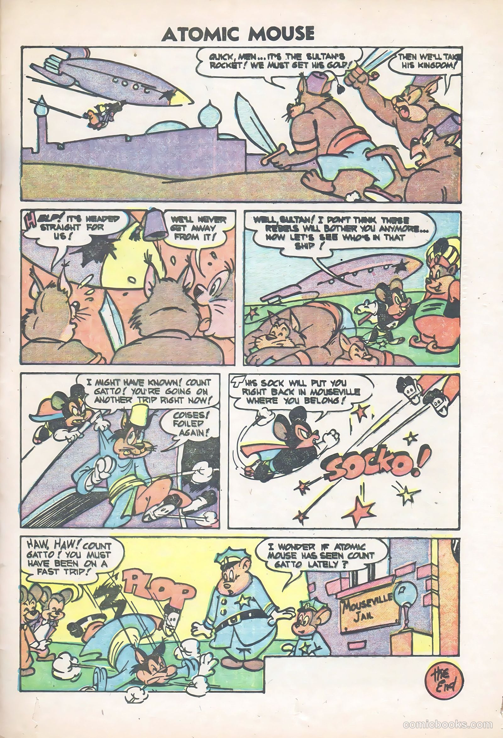 Atomic Mouse #6 (1954) — page 25 of 36