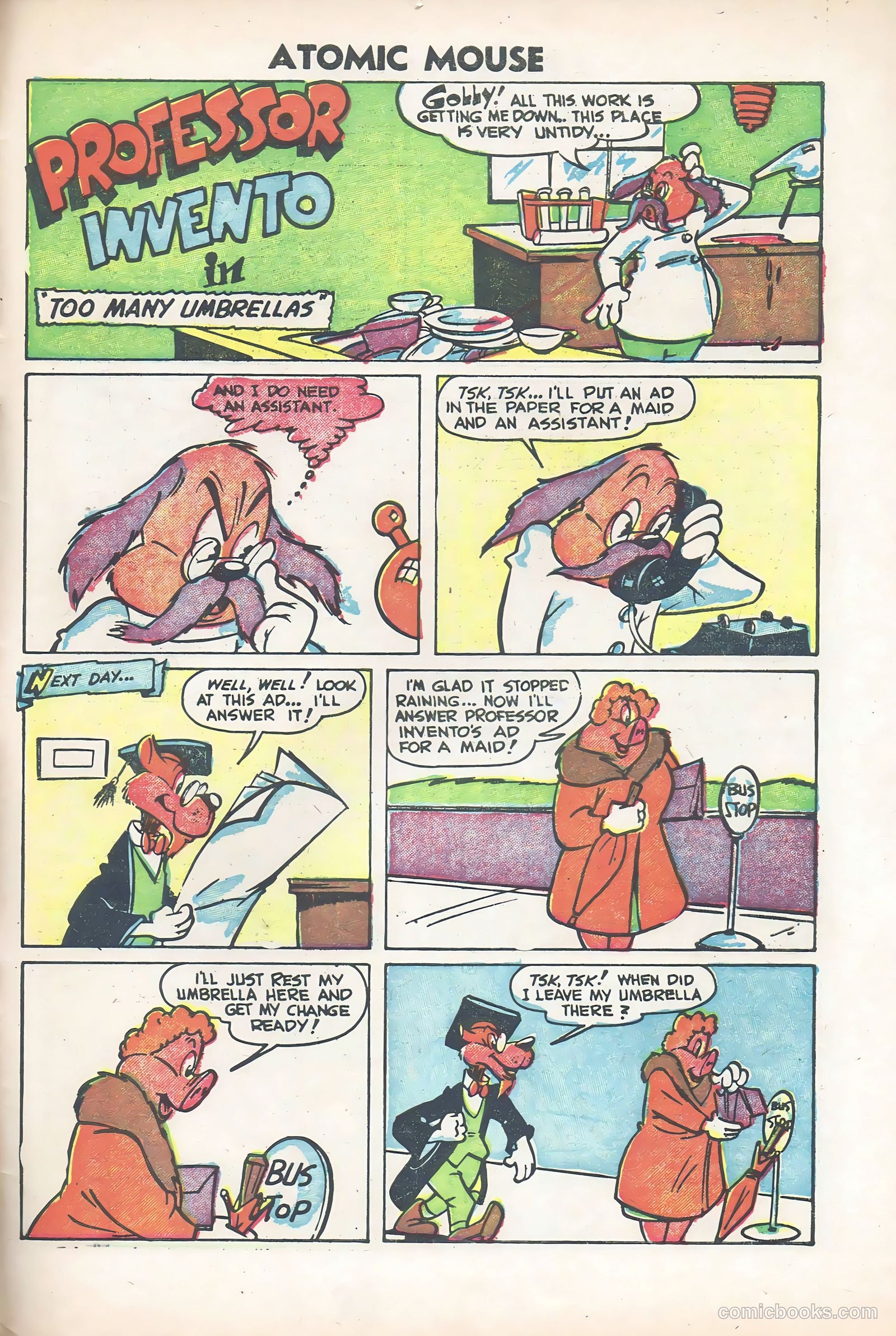 Atomic Mouse #6 (1954) — page 31 of 36