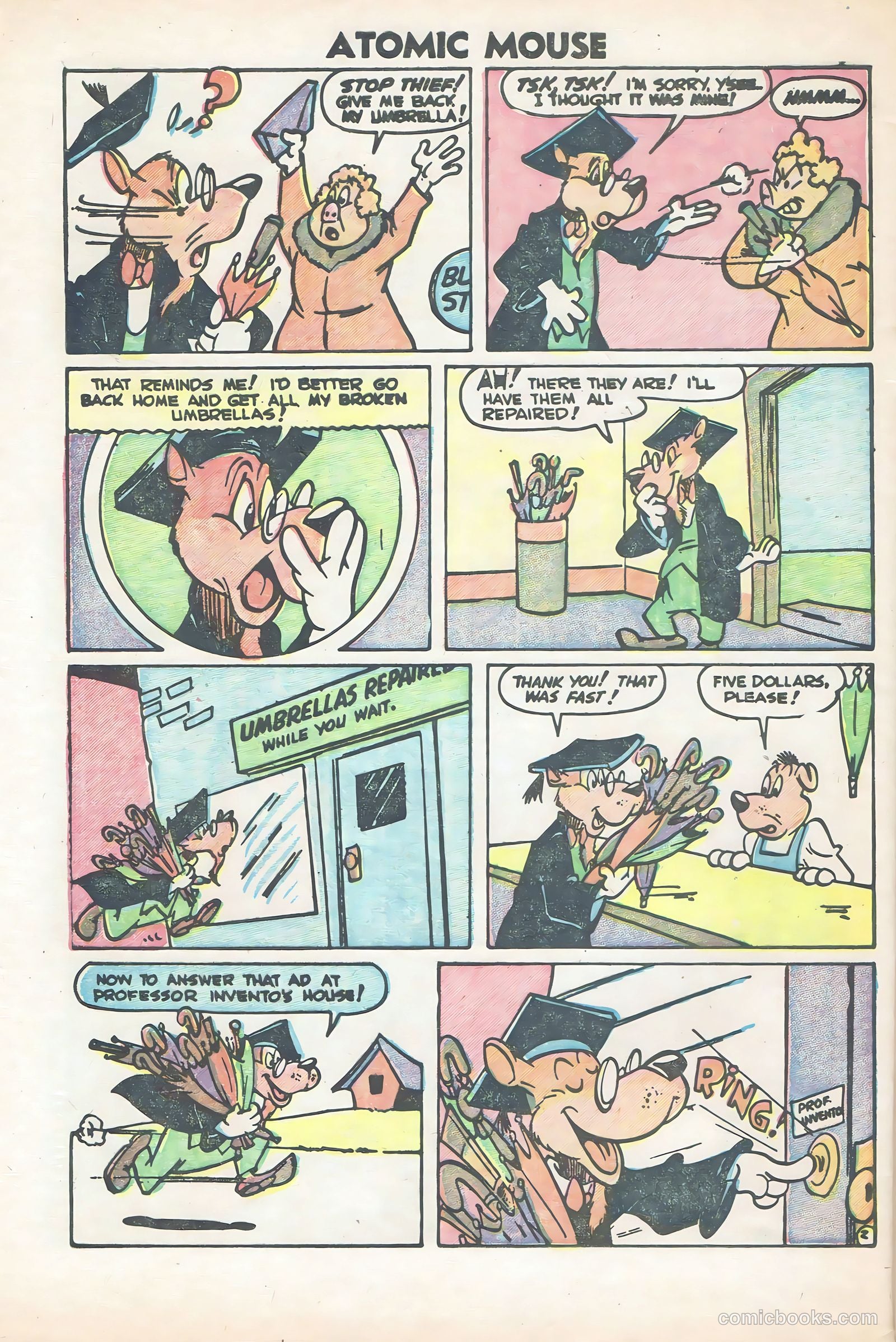 Atomic Mouse #6 (1954) — page 32 of 36