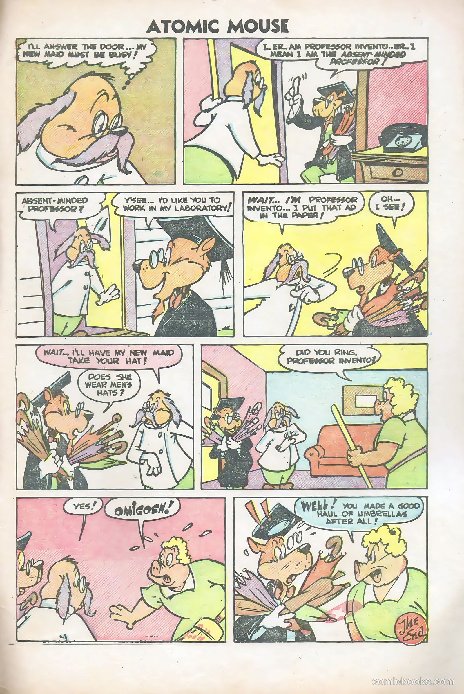 Atomic Mouse #6 (1954) — page 33 of 36