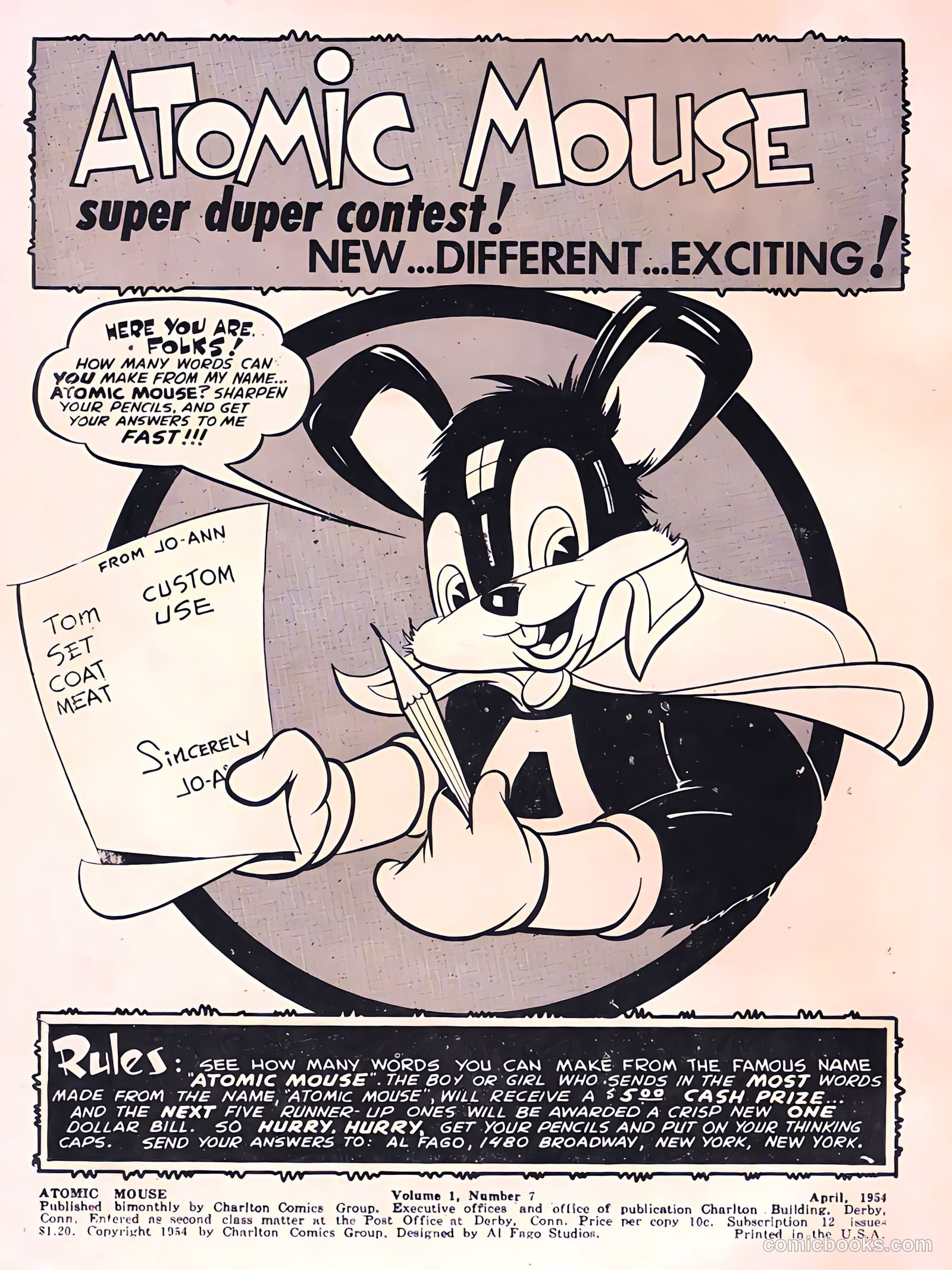 Atomic Mouse #7 (1954) — page 2 of 37