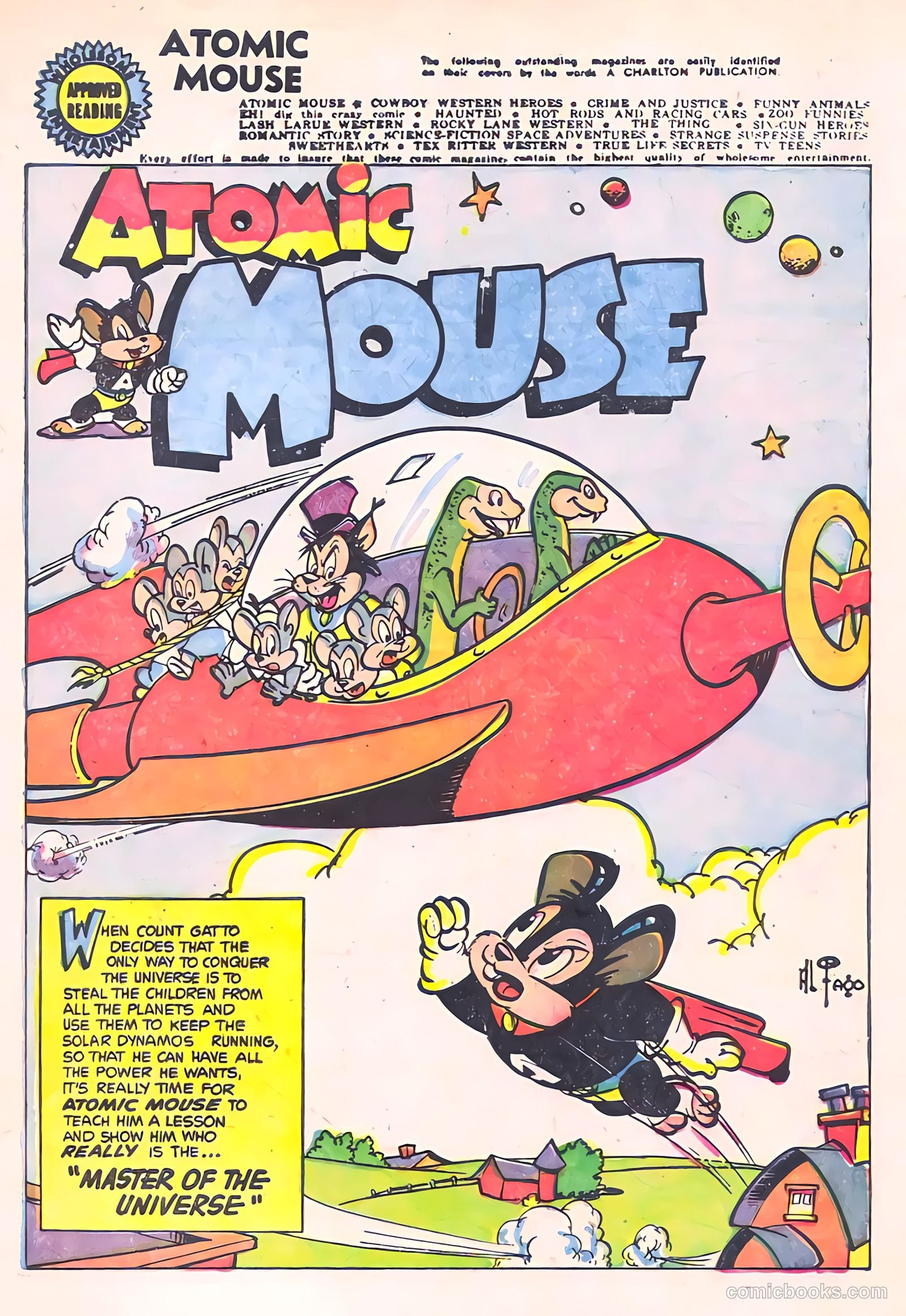 Atomic Mouse #7 (1954) — page 3 of 37