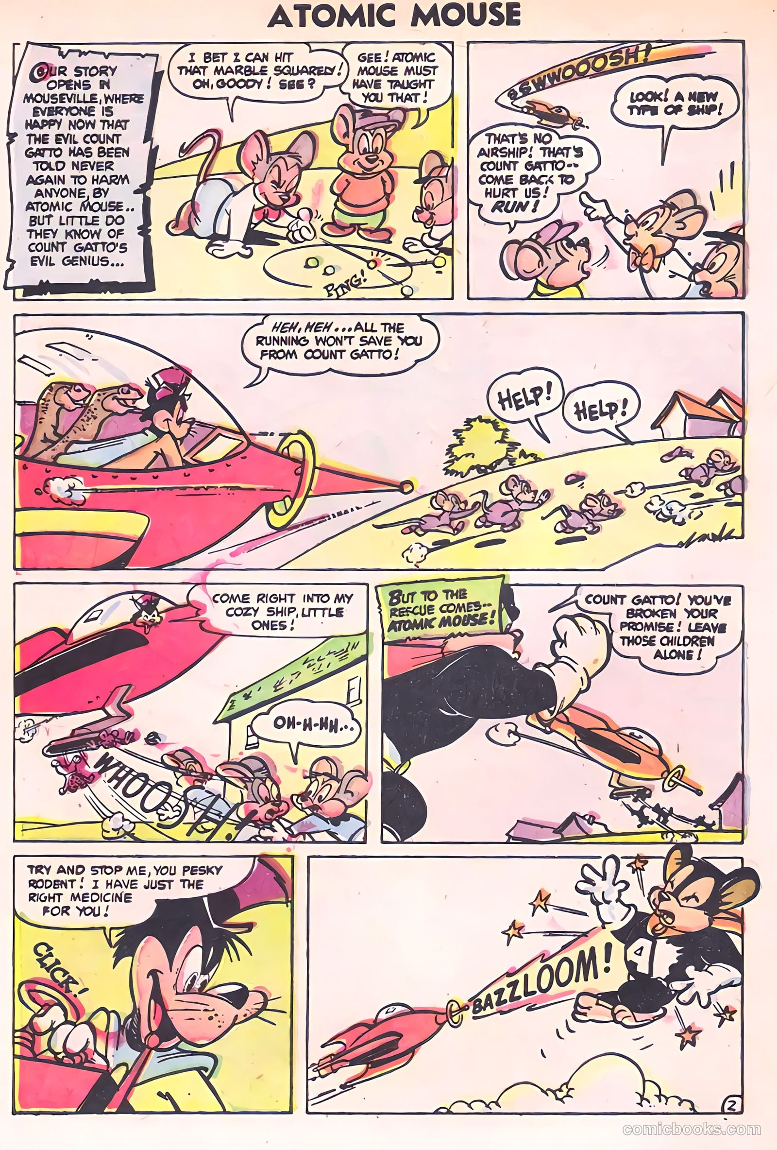 Atomic Mouse #7 (1954) — page 4 of 37