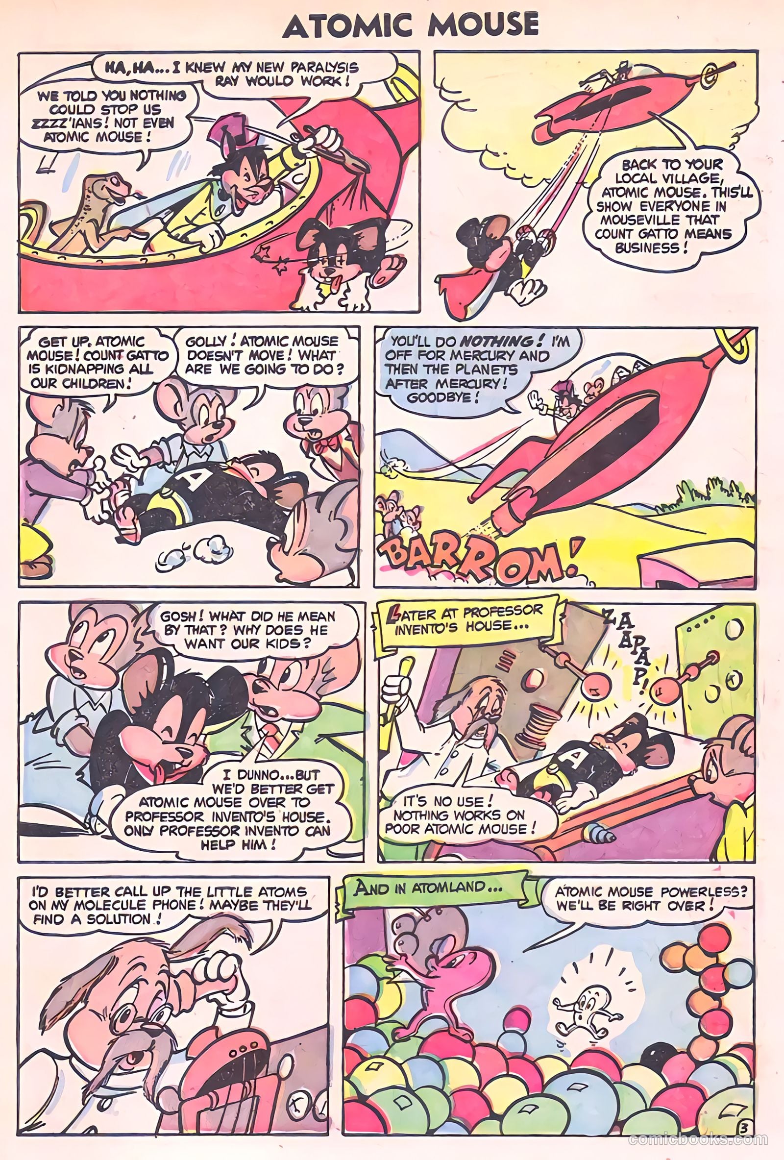 Atomic Mouse #7 (1954) — page 5 of 37