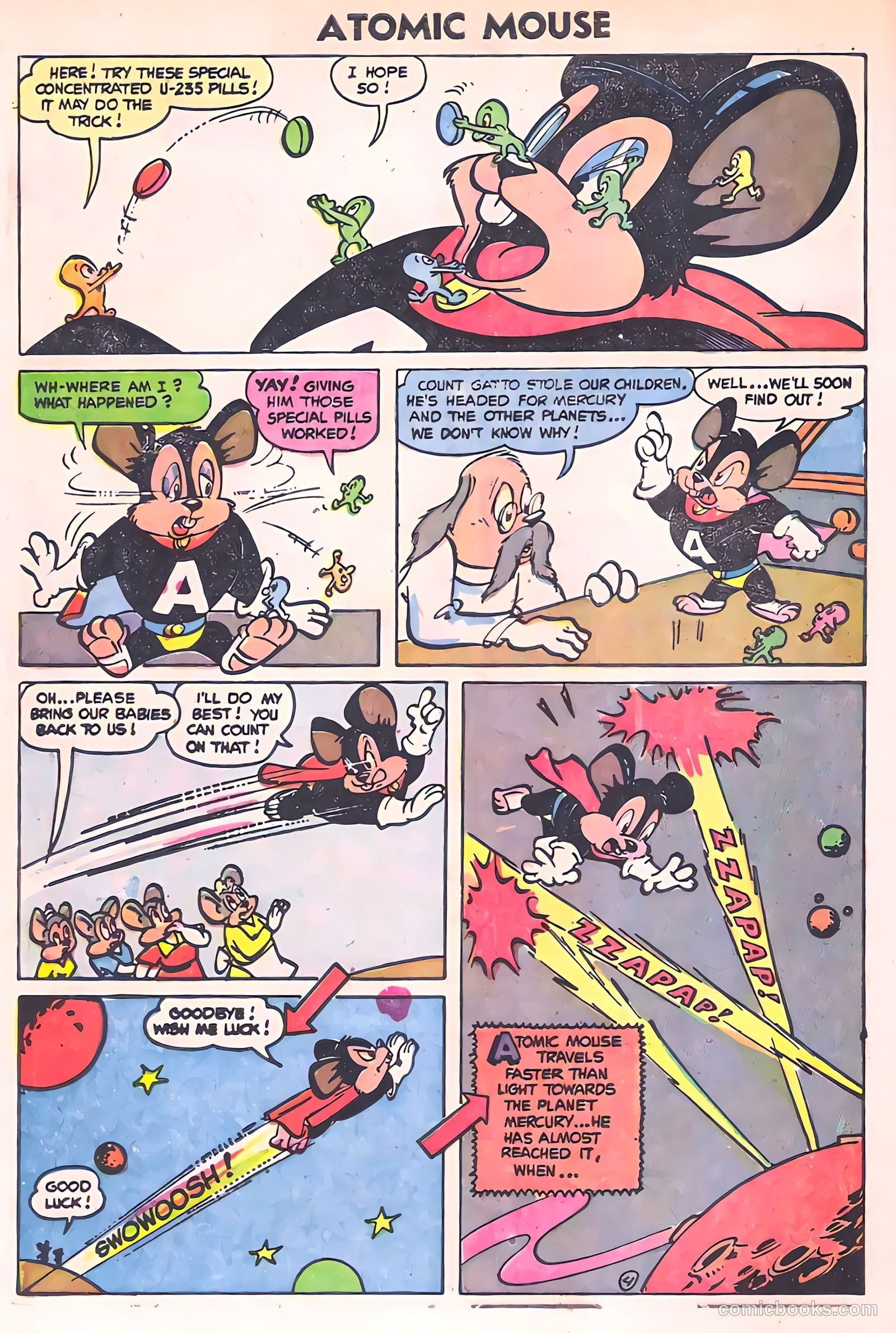 Atomic Mouse #7 (1954) — page 6 of 37