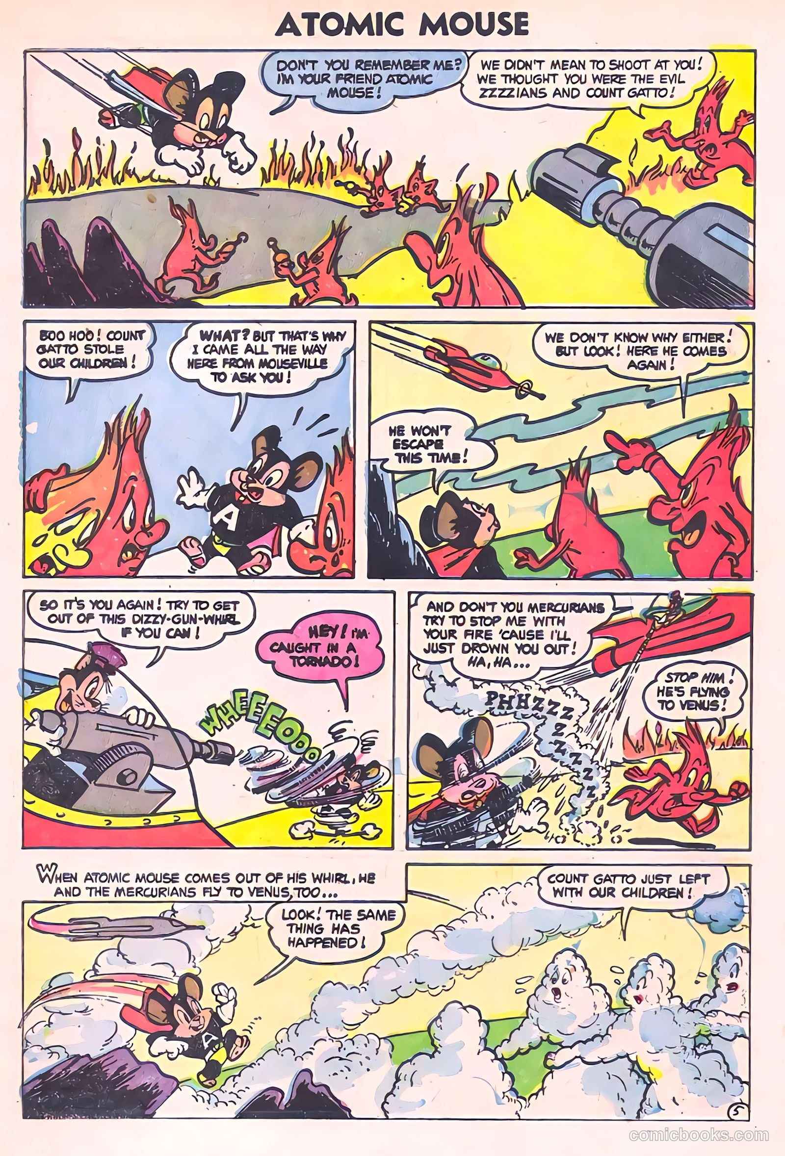 Atomic Mouse #7 (1954) — page 7 of 37