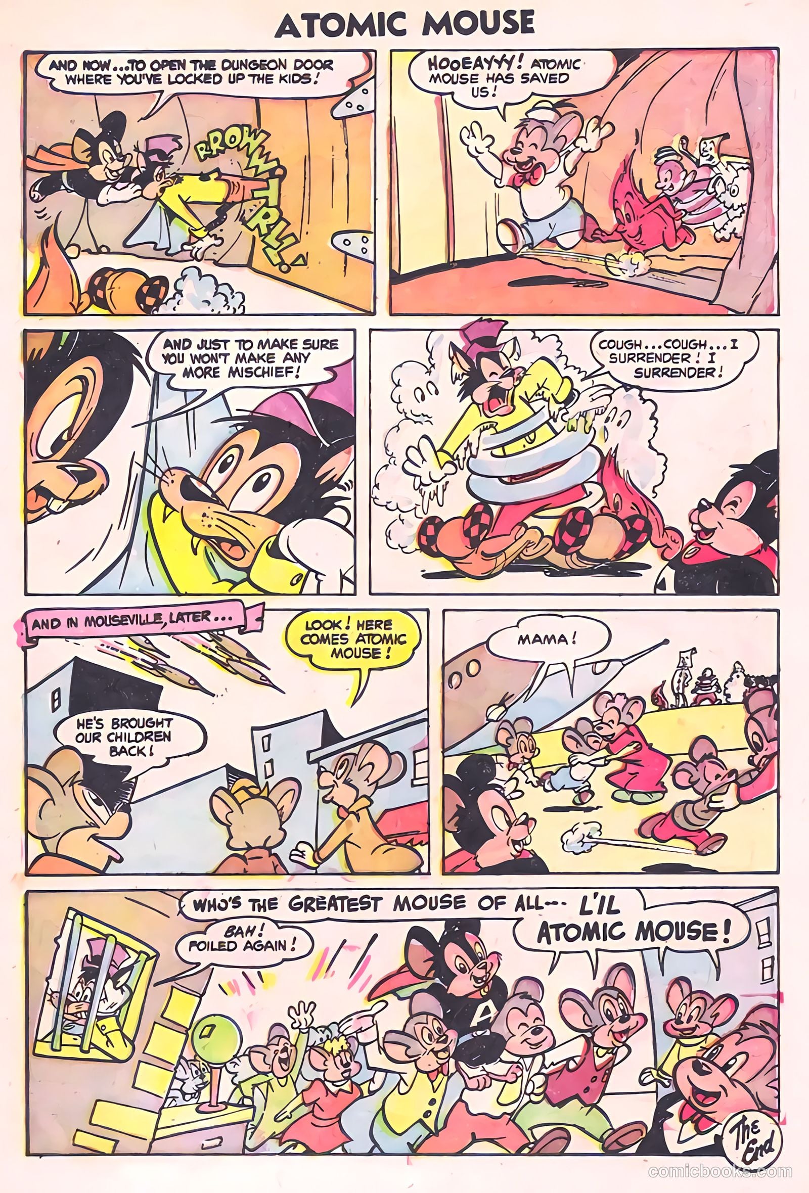 Atomic Mouse #7 (1954) — page 17 of 37