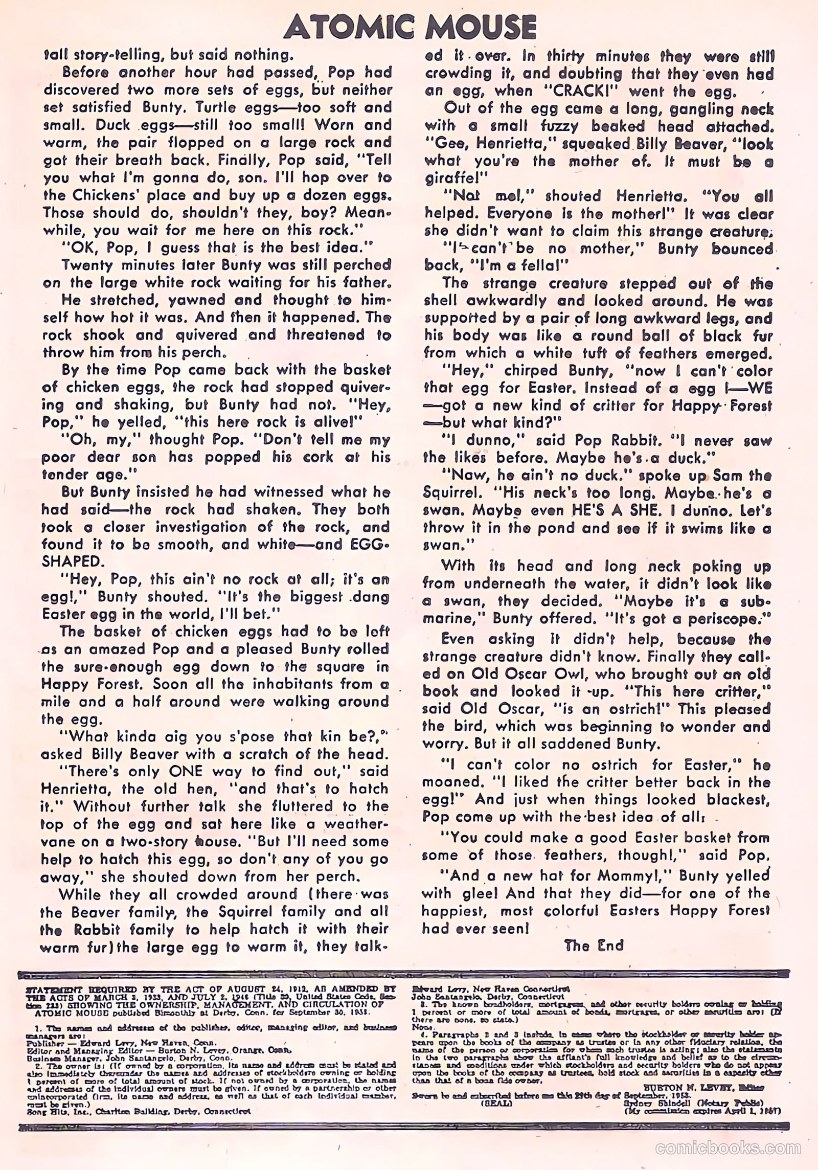 Atomic Mouse #7 (1954) — page 21 of 37