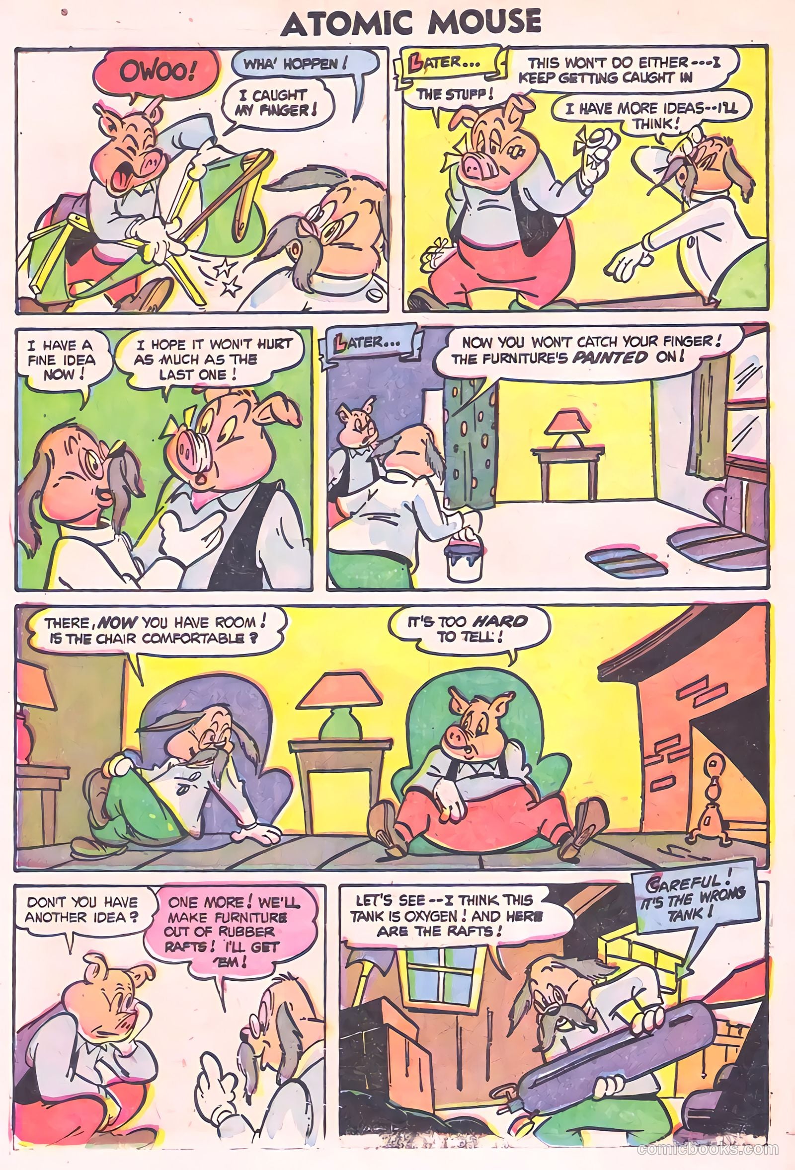 Atomic Mouse #7 (1954) — page 28 of 37