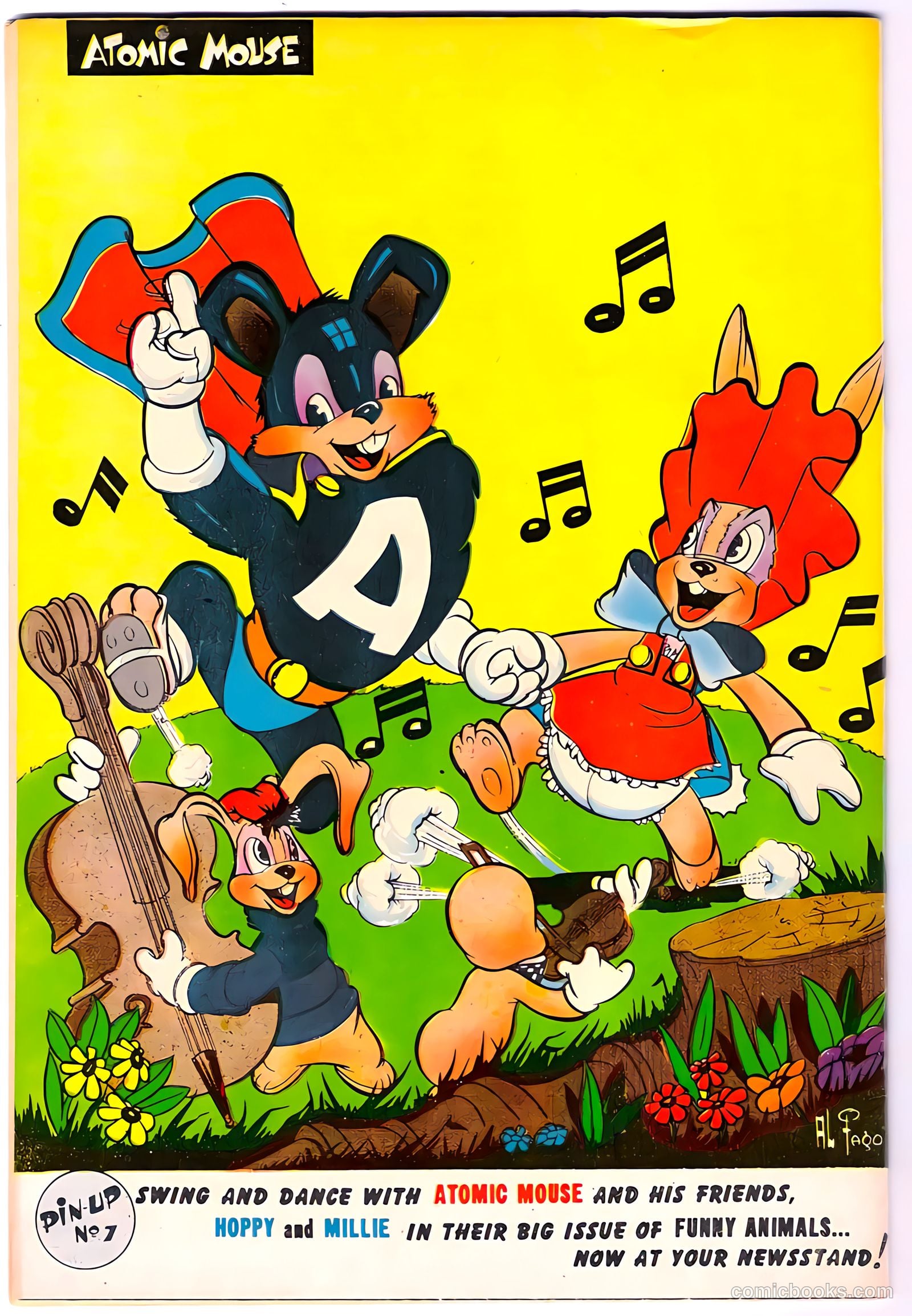 Atomic Mouse #7 (1954) — page 36 of 37