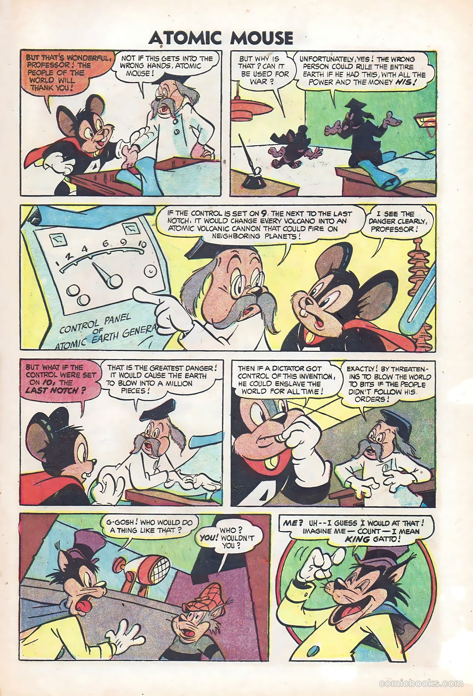 Atomic Mouse #8 (1954) — page 5 of 36