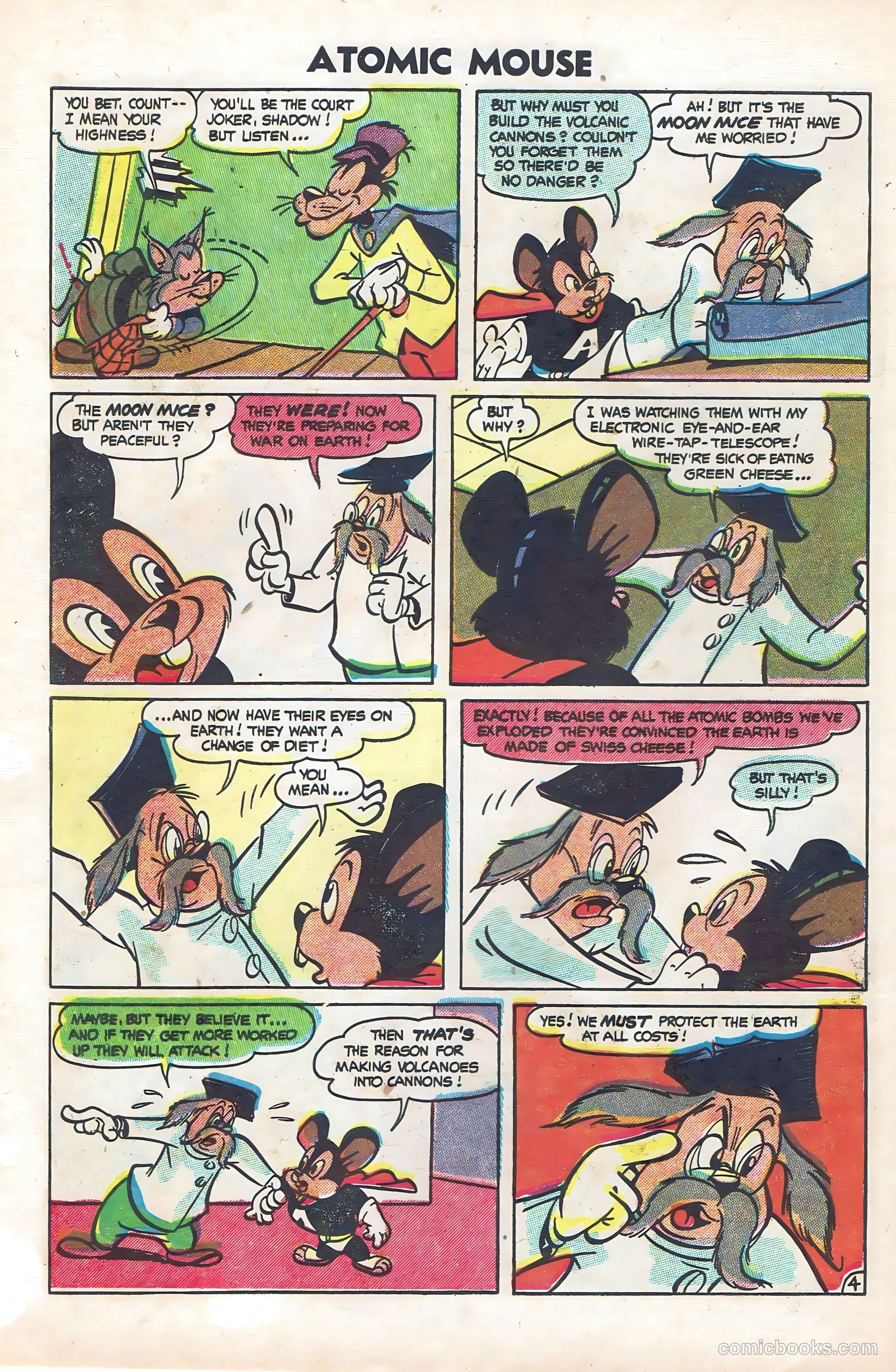 Atomic Mouse #8 (1954) — page 6 of 36