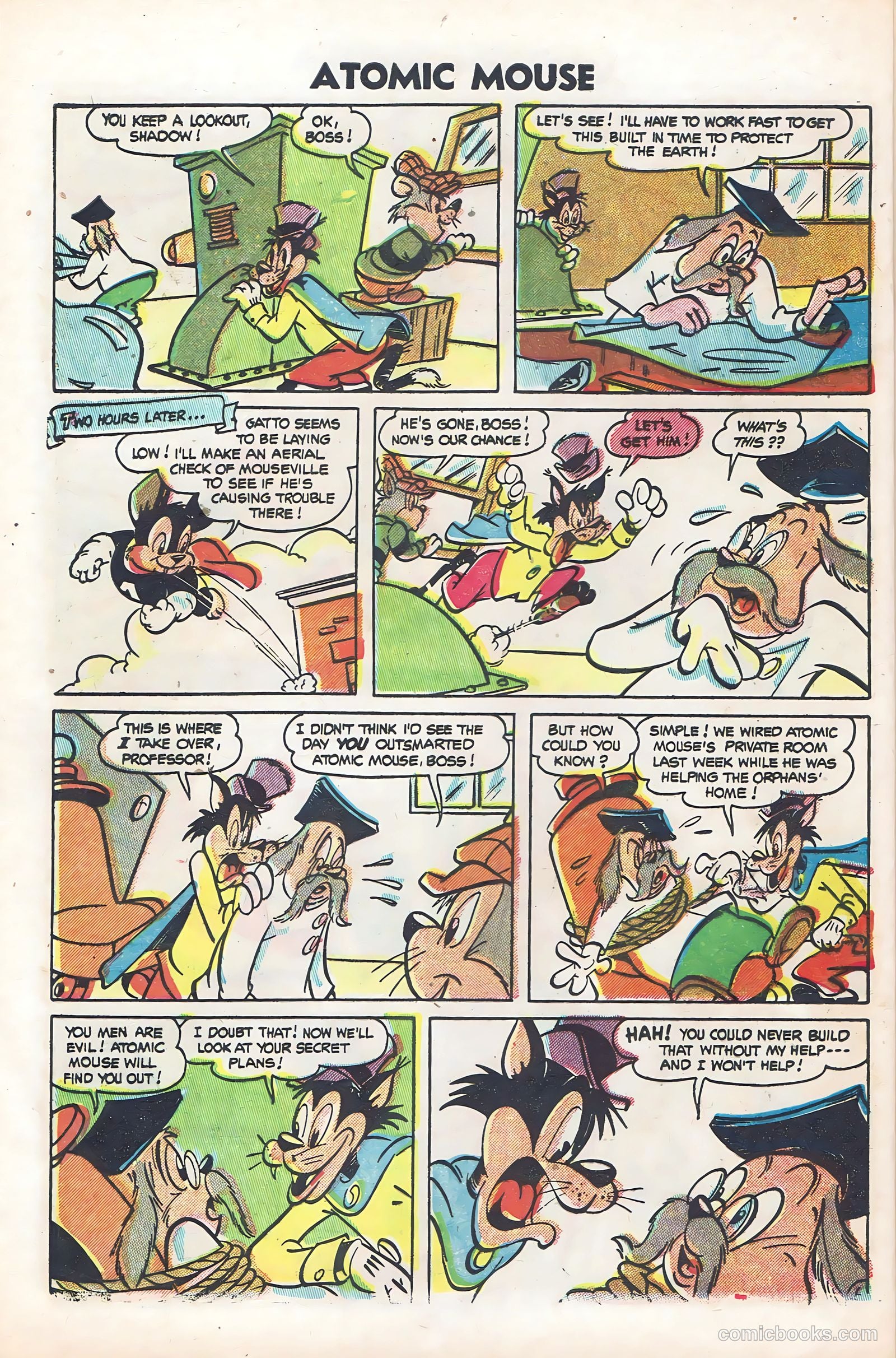 Atomic Mouse #8 (1954) — page 8 of 36