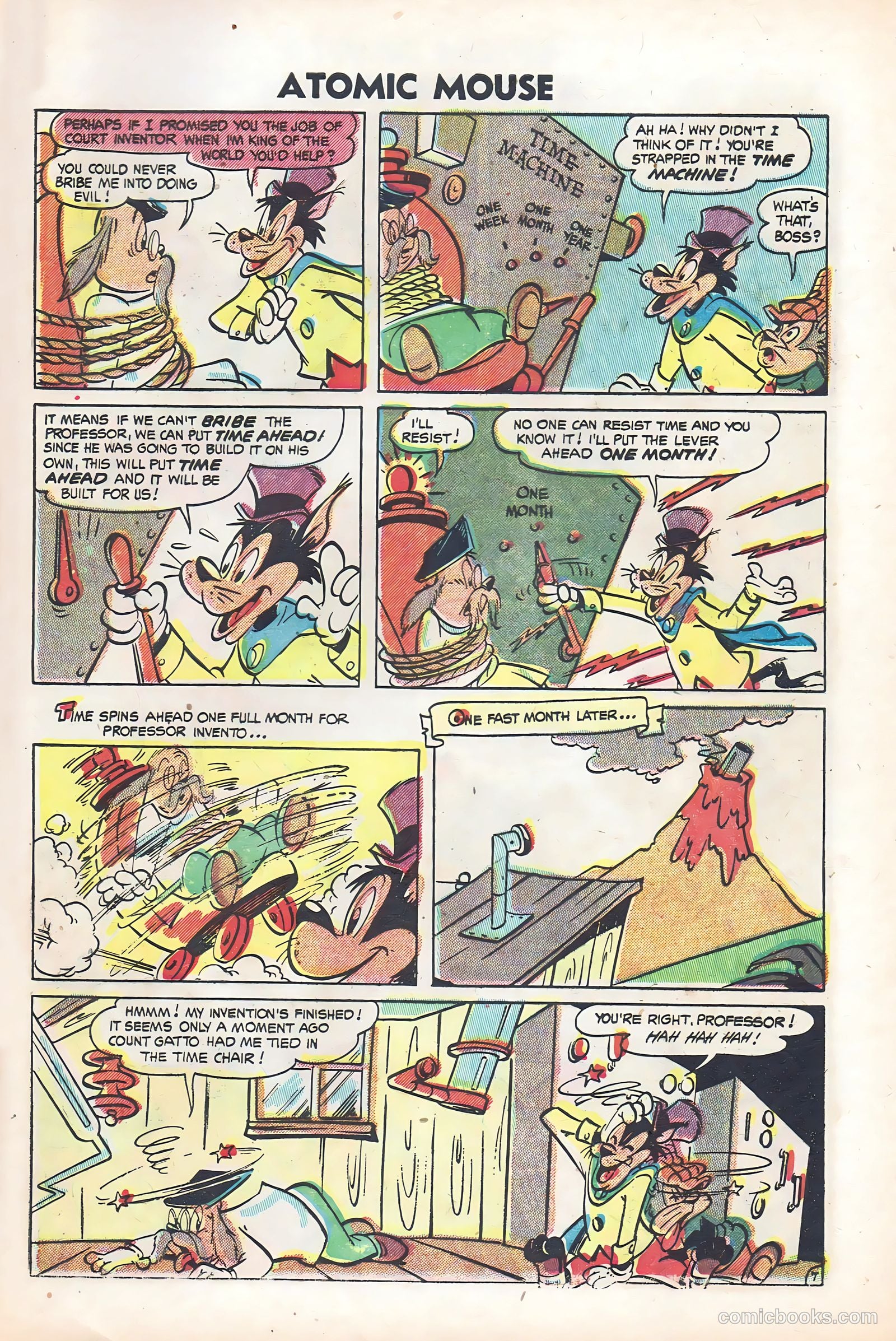 Atomic Mouse #8 (1954) — page 9 of 36