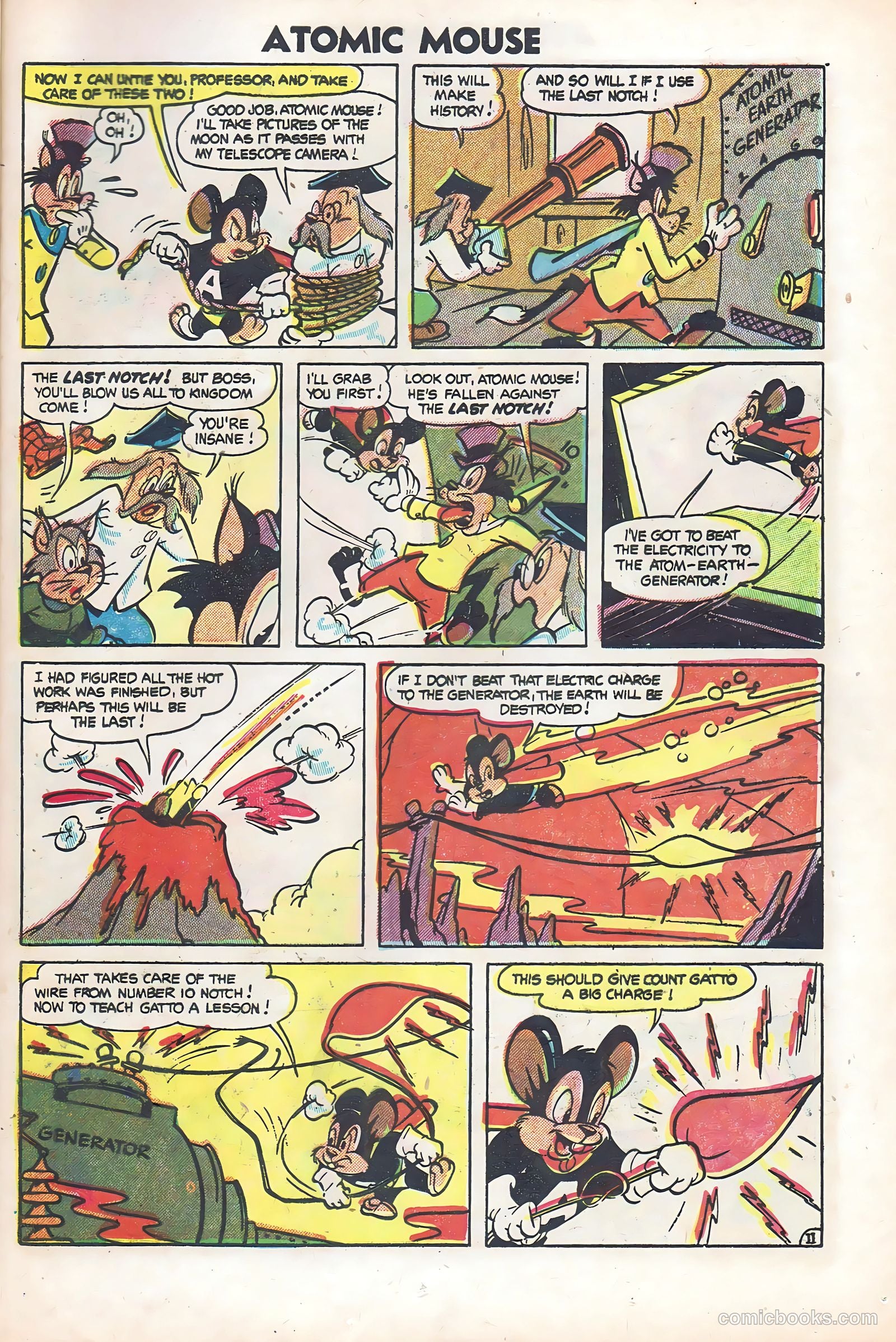 Atomic Mouse #8 (1954) — page 13 of 36
