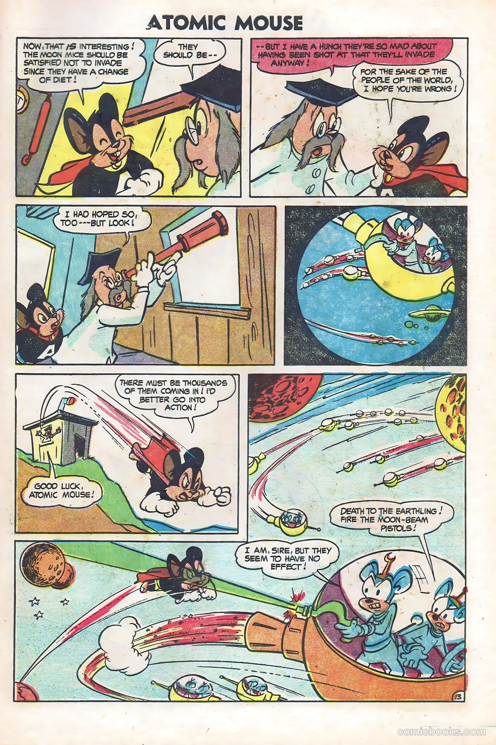 Atomic Mouse #8 (1954) — page 15 of 36