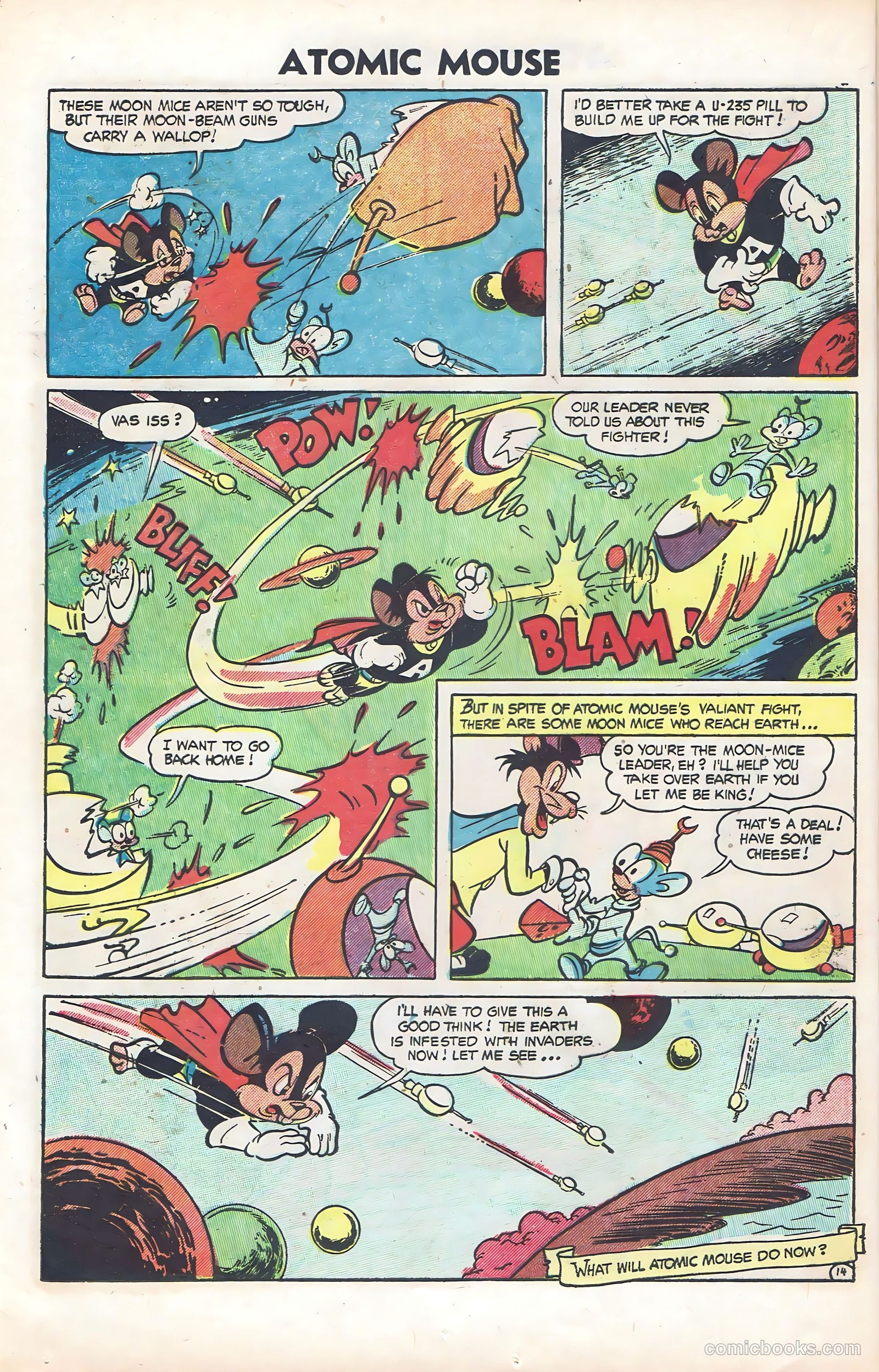 Atomic Mouse #8 (1954) — page 16 of 36