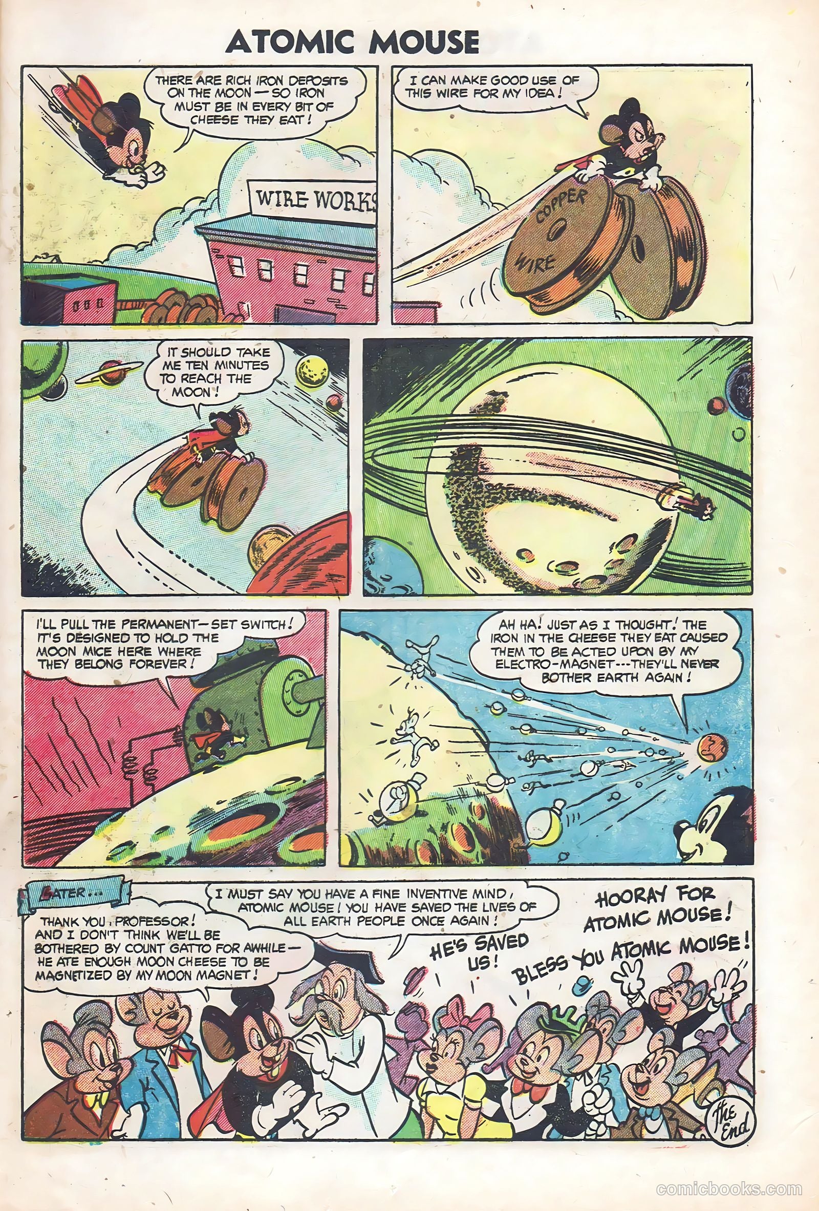 Atomic Mouse #8 (1954) — page 17 of 36
