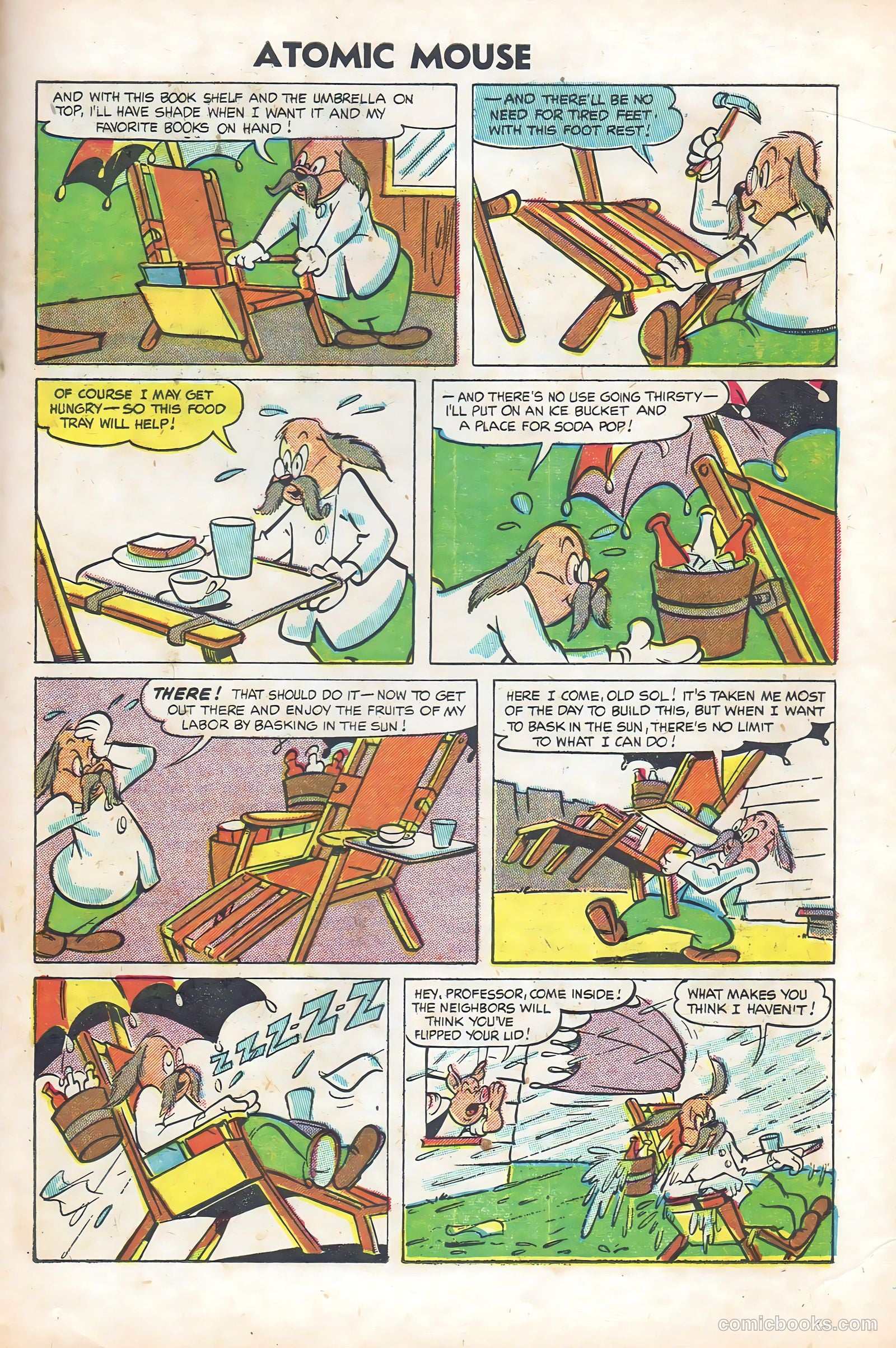 Atomic Mouse #8 (1954) — page 19 of 36