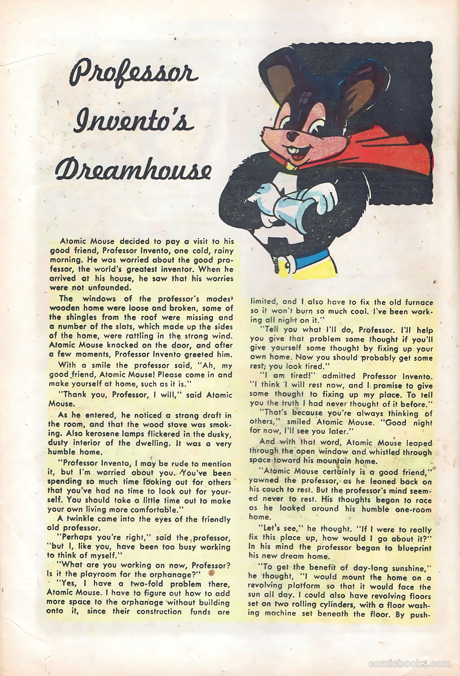 Atomic Mouse #8 (1954) — page 20 of 36
