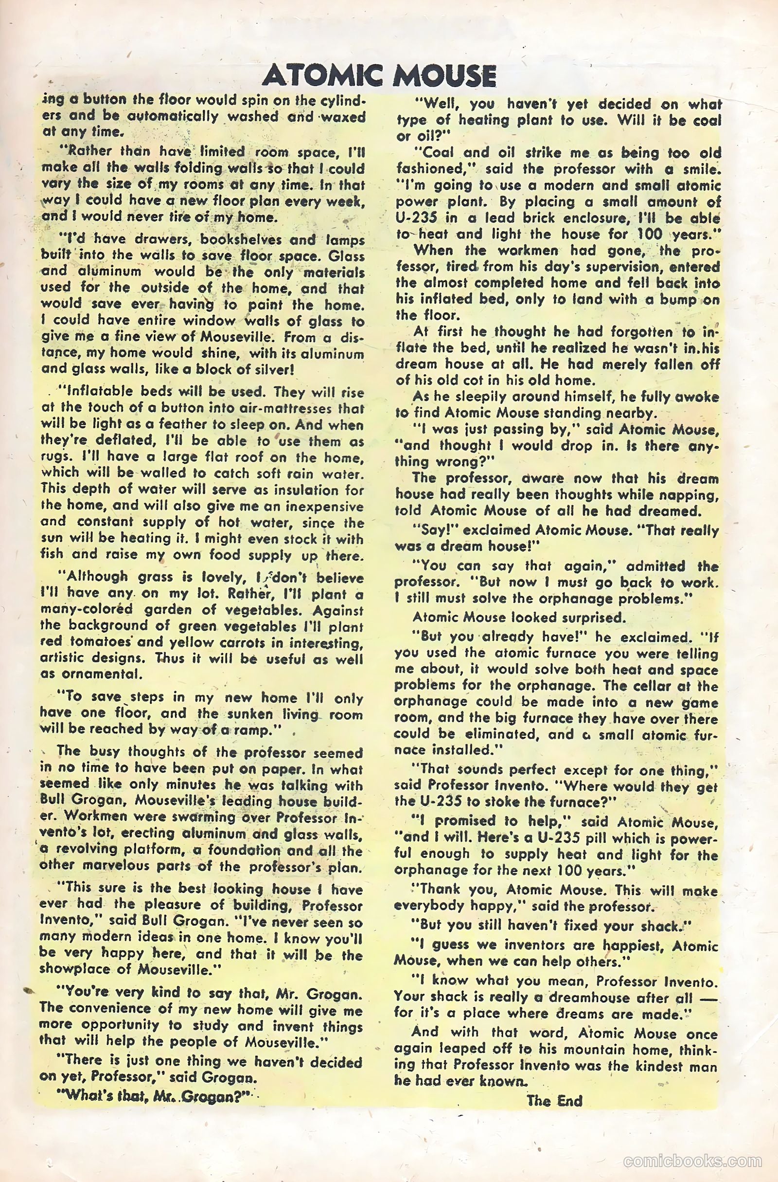 Atomic Mouse #8 (1954) — page 21 of 36